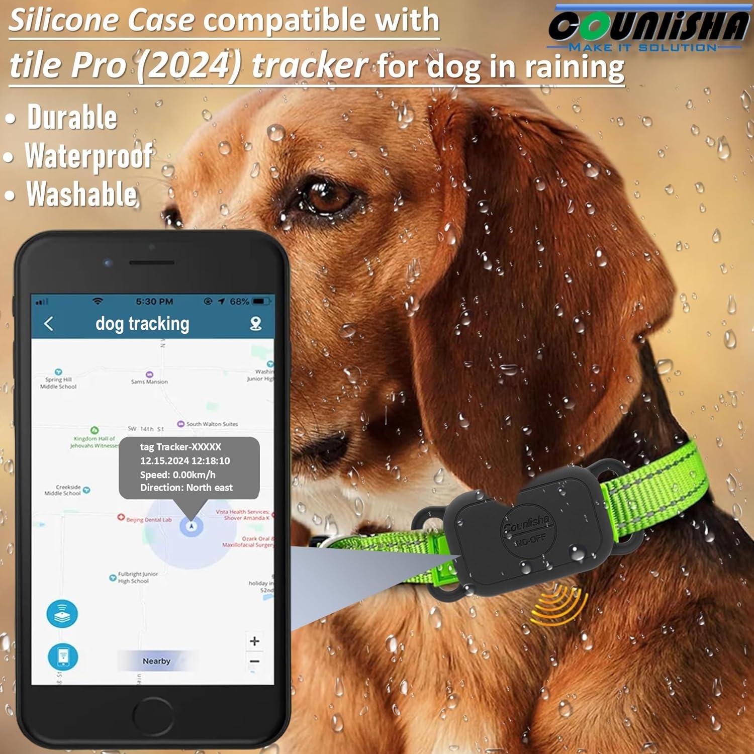 Soporte de Silicona Yotommi para Tile Pro 2024 - 2 Paquetes Negros