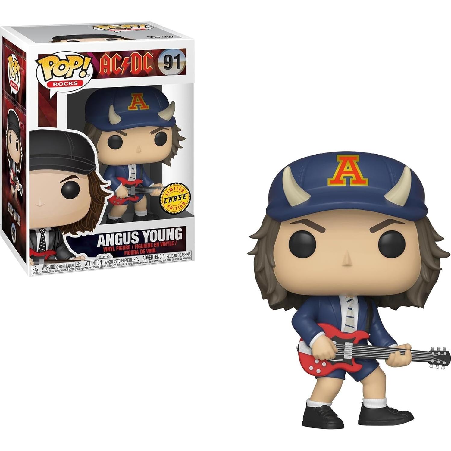 Figura Funko Pop AC/DC Angus Young 9.5 cm Coleccionable