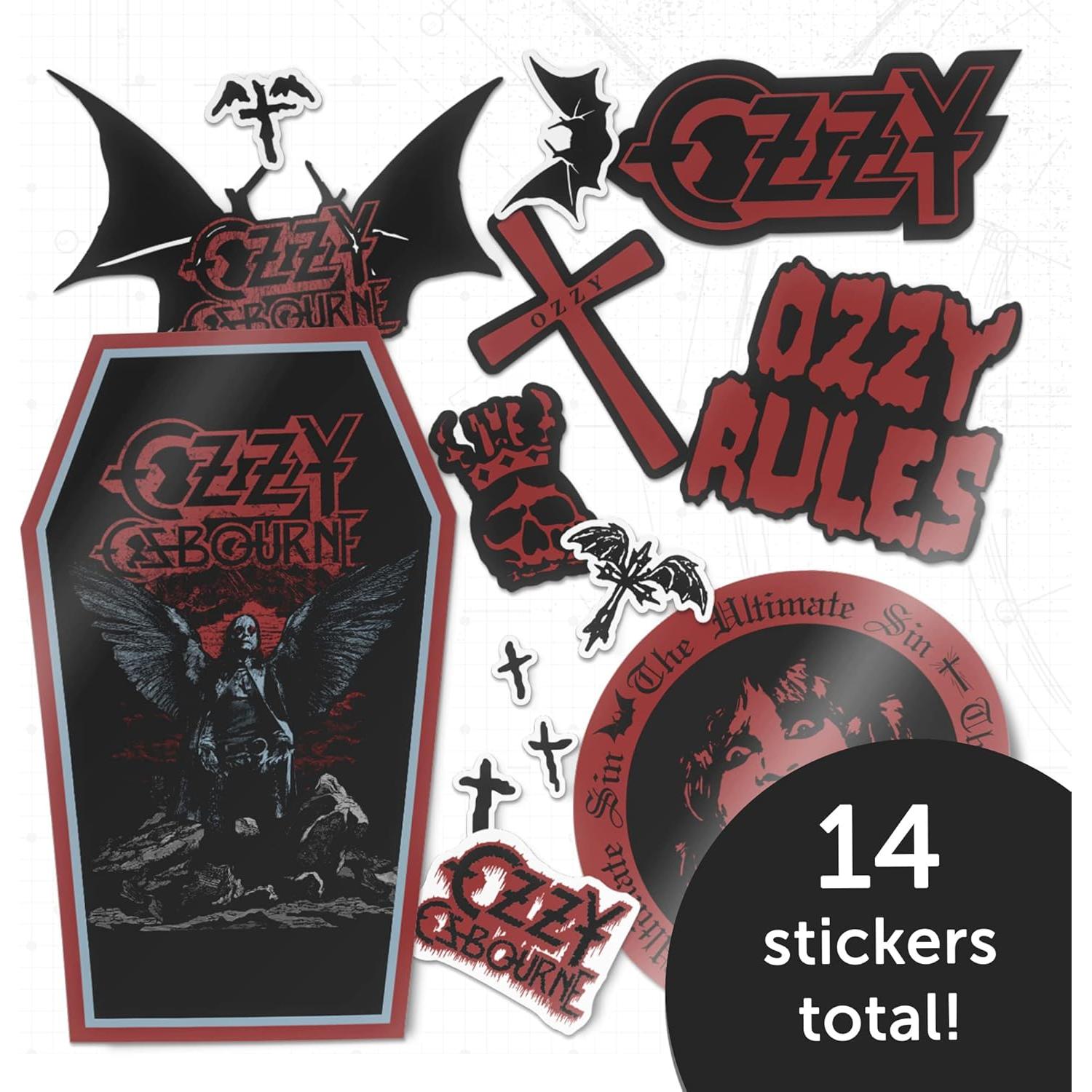 Calcomanía Premium Ozzy Osbourne - Desert Cactus 21.6x27.9cm