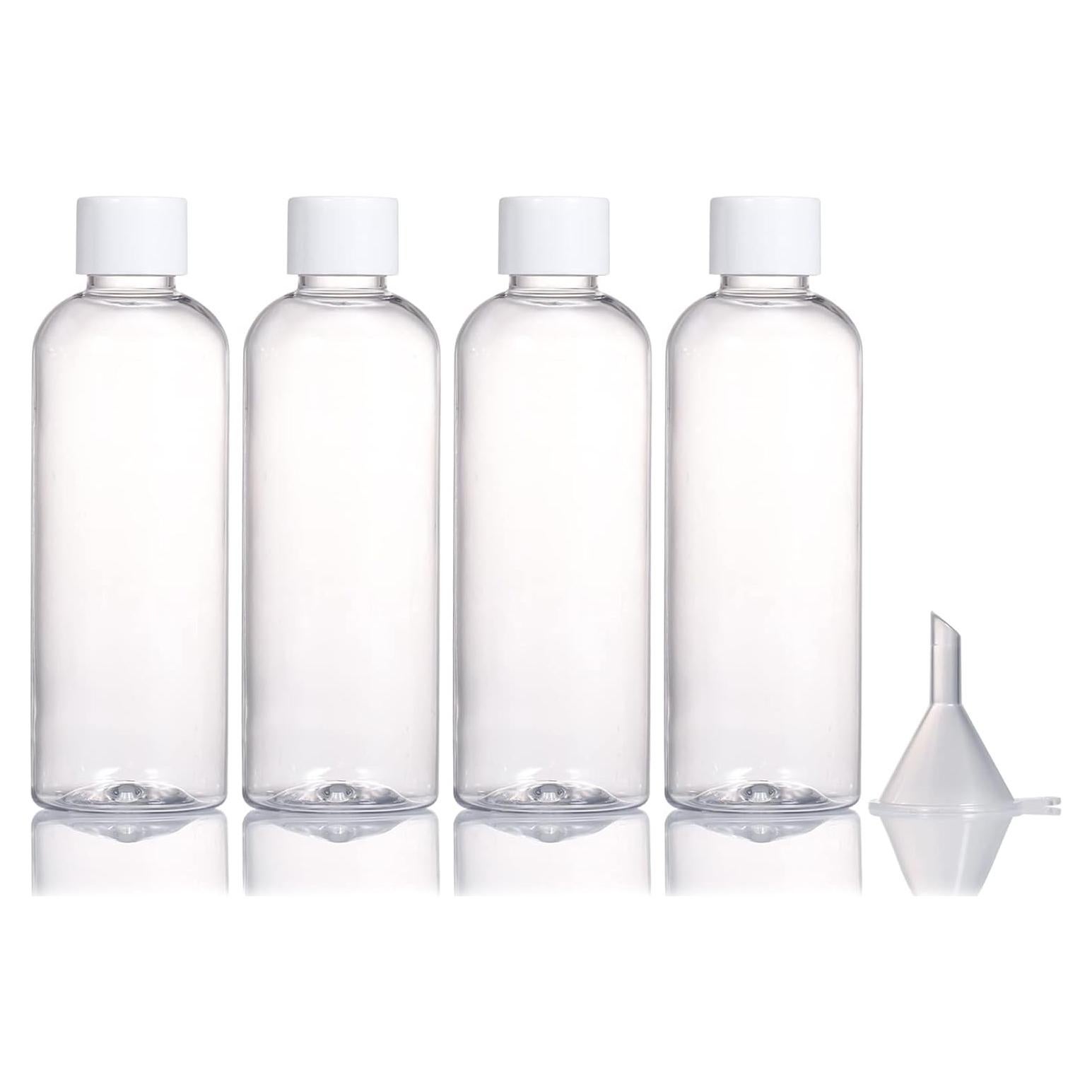 Conjunto 4 Botellas de Viaje ALIFEIA 100ml Reutilizables