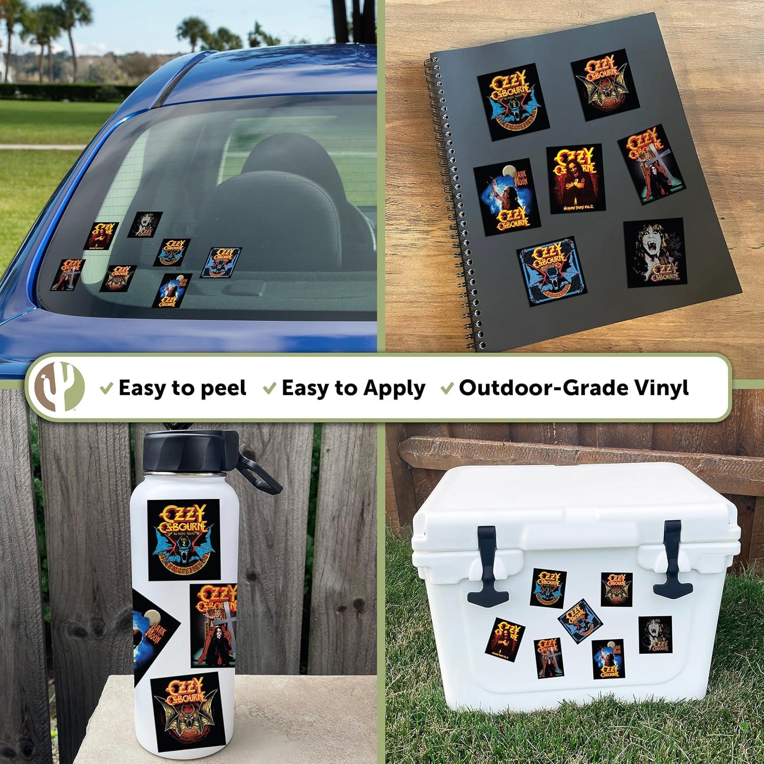 Hoja de Calcomanías Ozzy Osbourne Desert Cactus 21.6x27.9cm