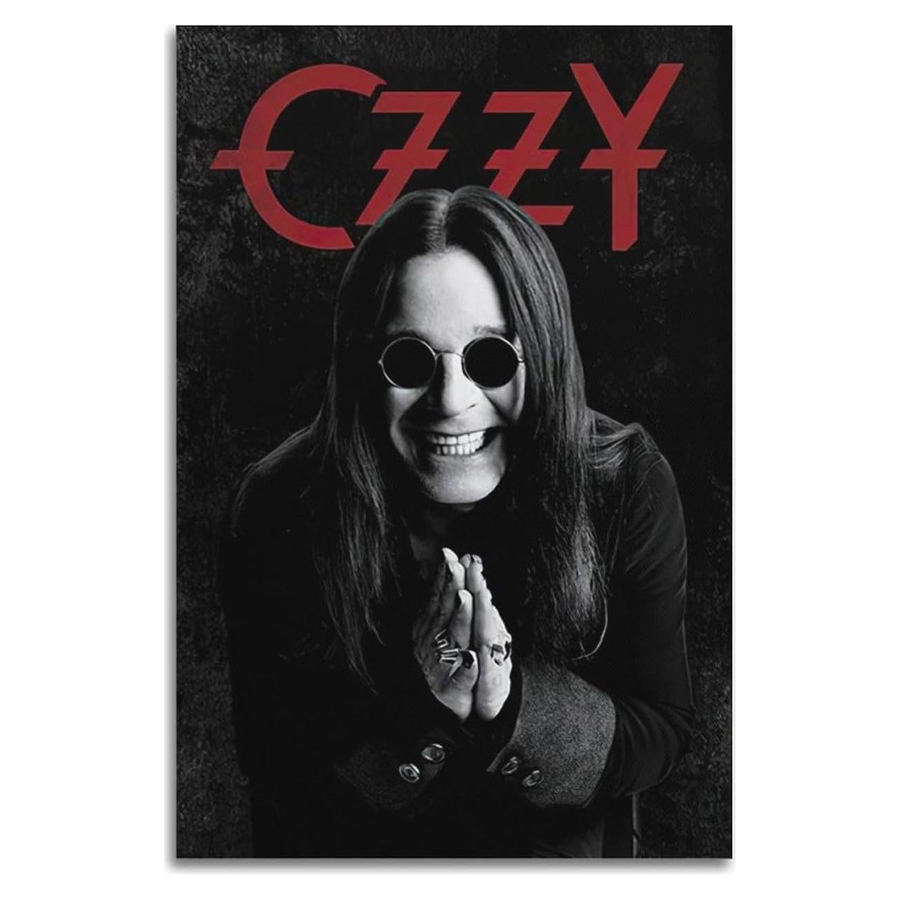 Póster Retro Ozzy Osbourne en Lienzo SHOKHI 30x45 cm