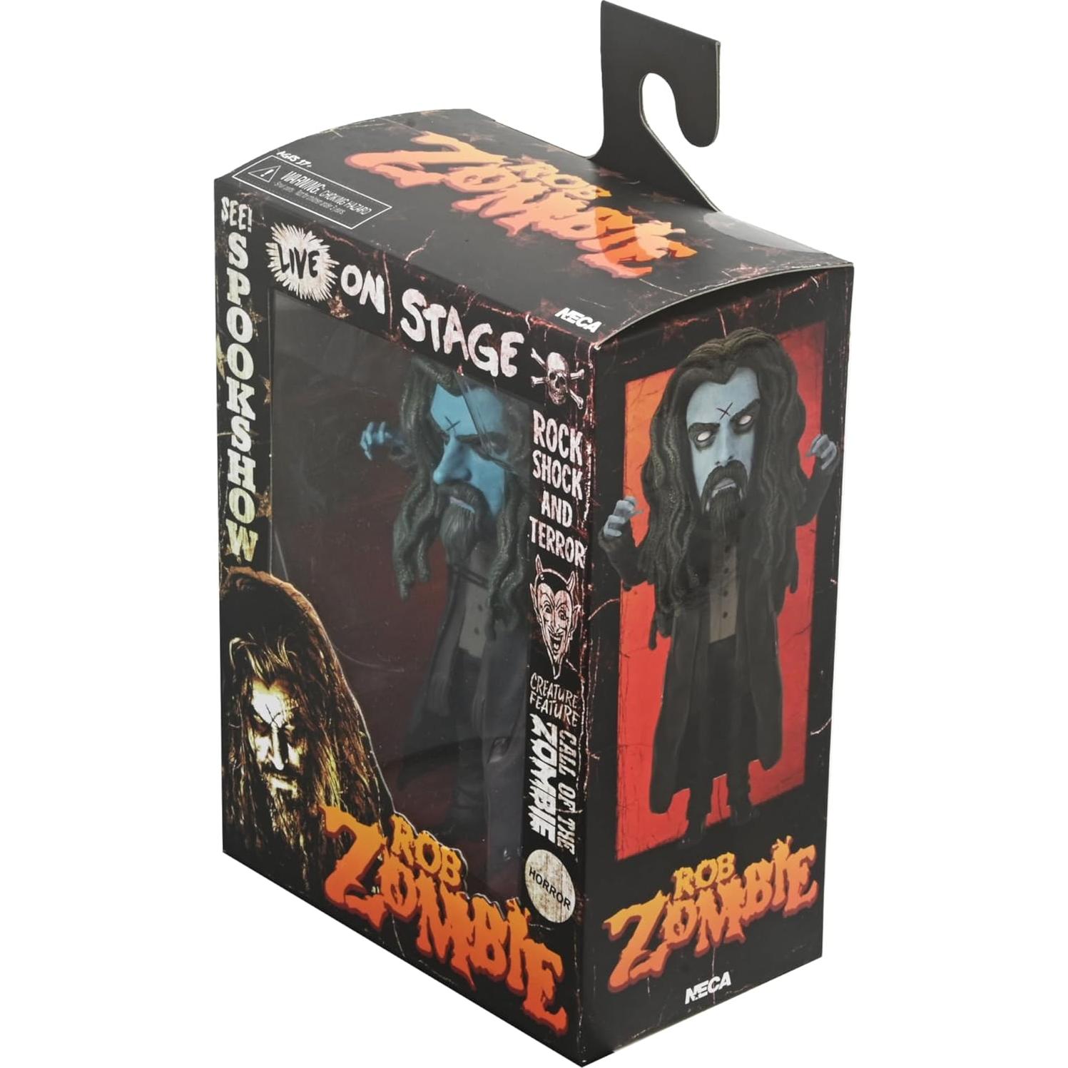 Figura de Rob Zombie NECA 25 Aniversario Hellbilly Deluxe 15.24 cm