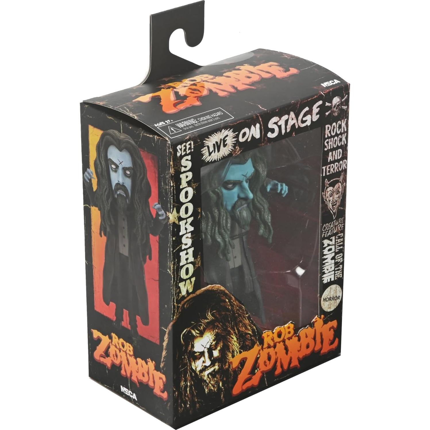 Figura de Rob Zombie NECA 25 Aniversario Hellbilly Deluxe 15.24 cm