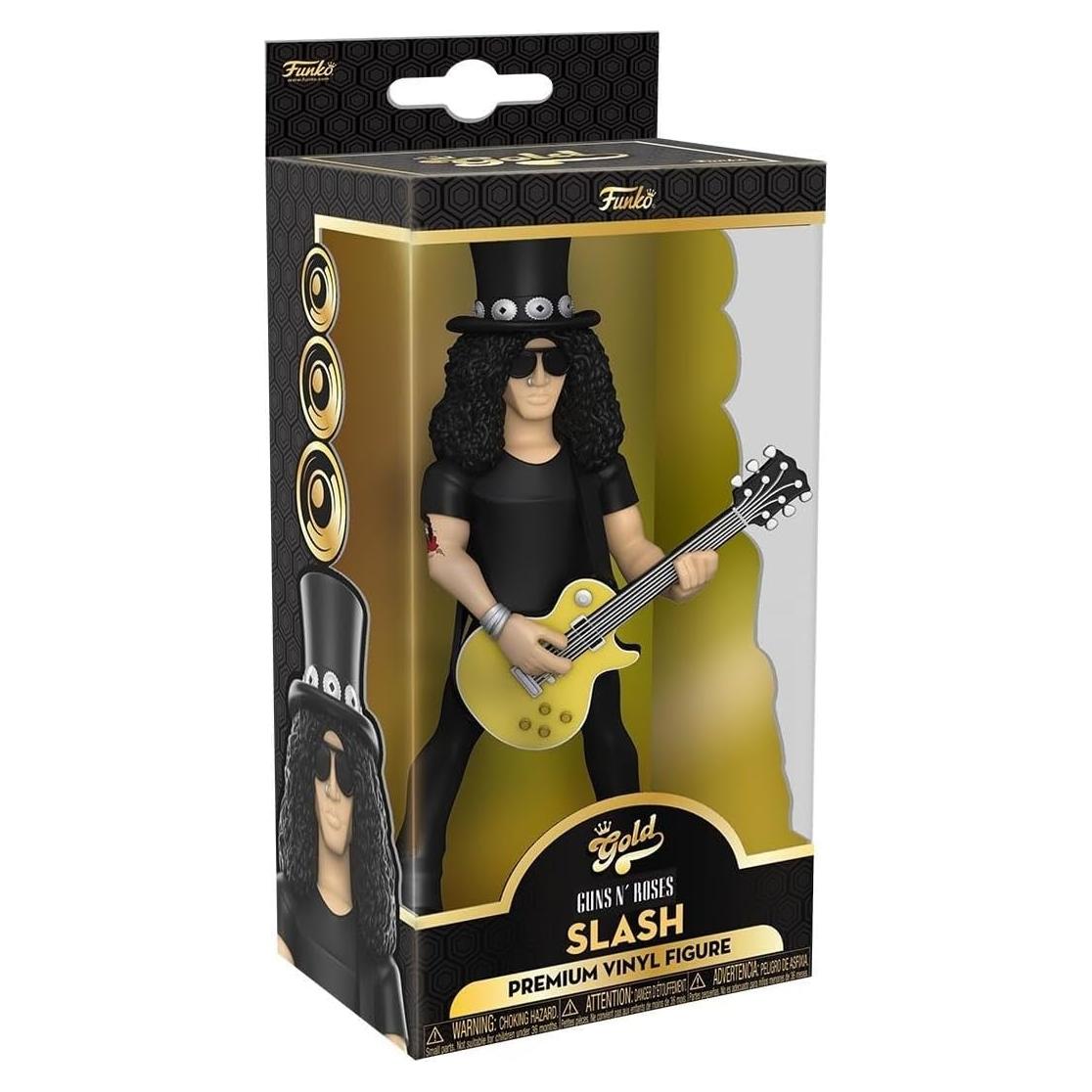 Figura de Vinilo Funko Gold Guns N' Roses Slash 13 cm