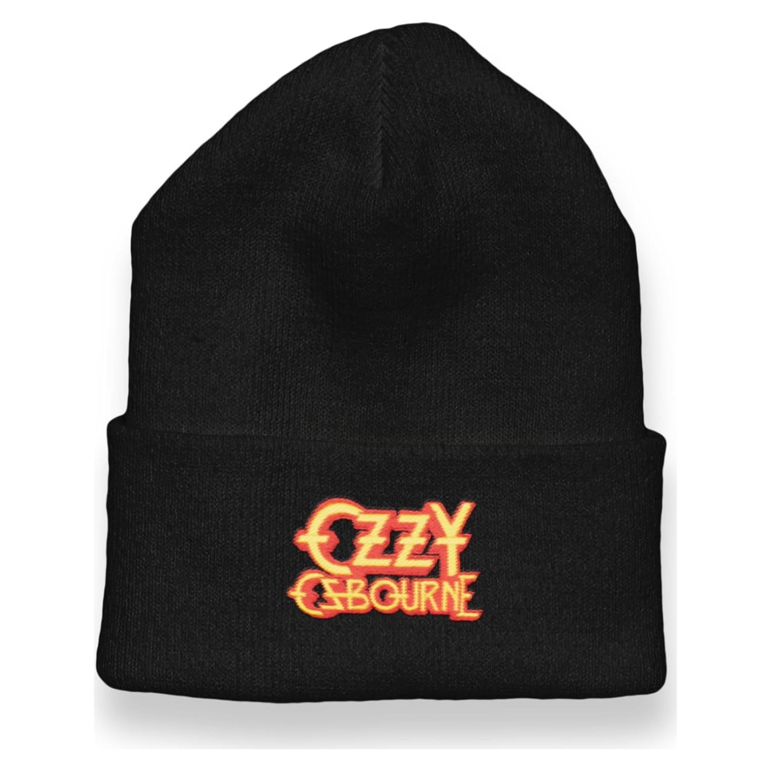 Gorro de Cuff 2Bhip Ozzy Osbourne Negro Unisex - 100% Acrílico