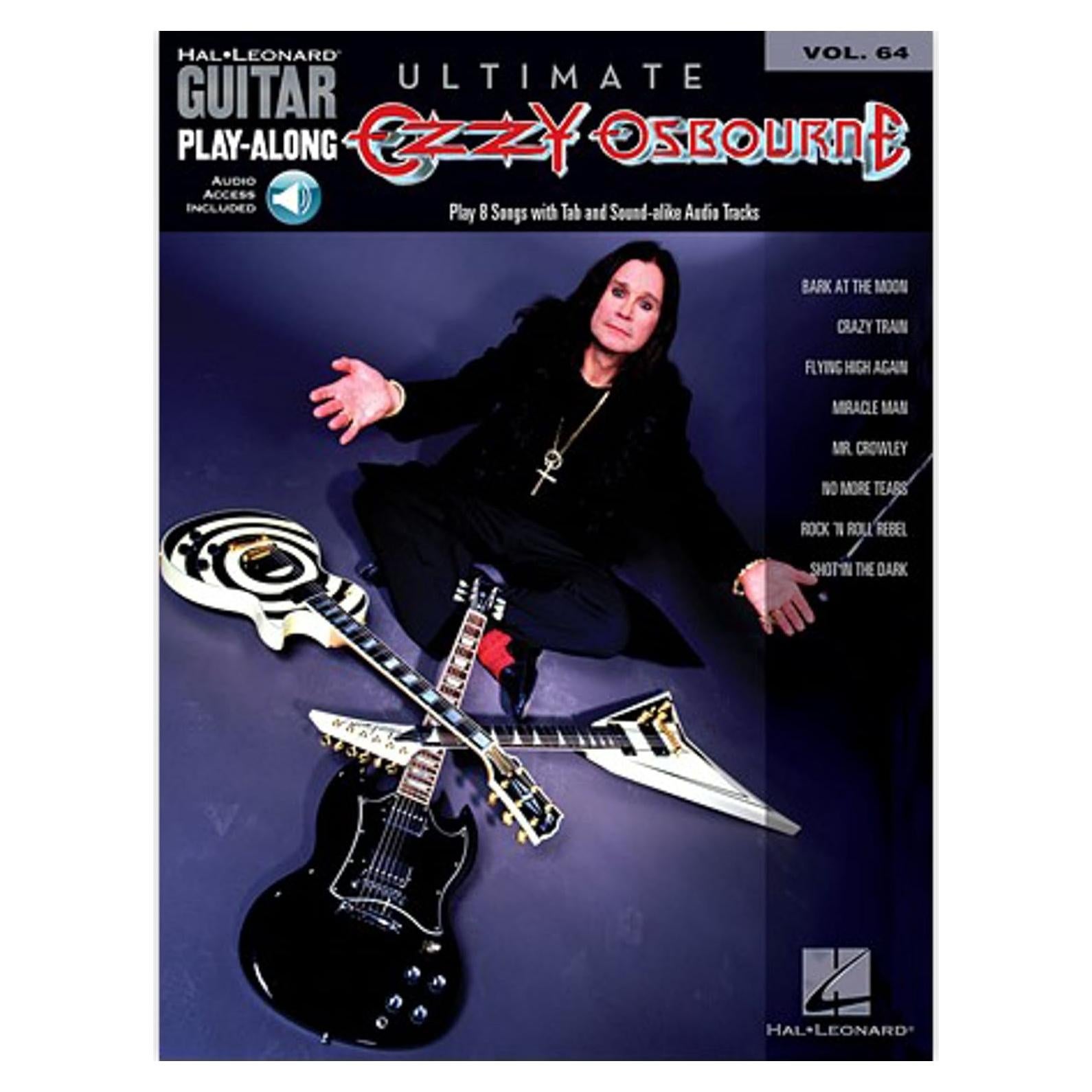 Ozzy Osbourne Guitar Play-Along Volume 64 Book/Online Audio (Guitar Play-along, 64)