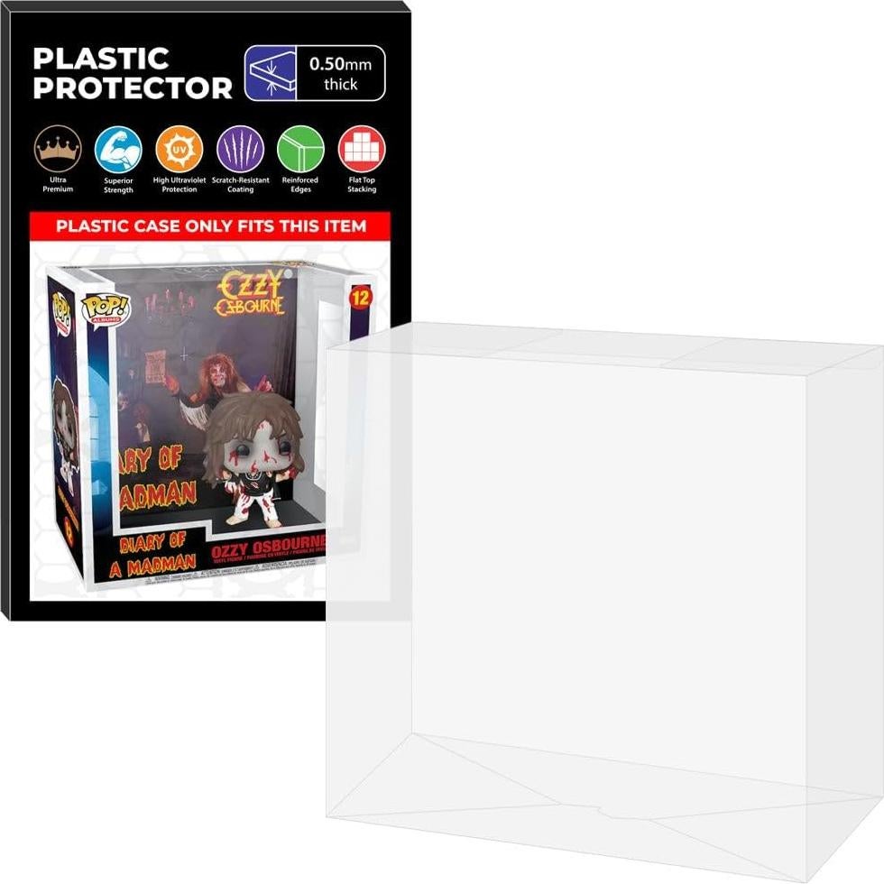 Protector de Plástico para Funko Pop Ozzy Osbourne #60