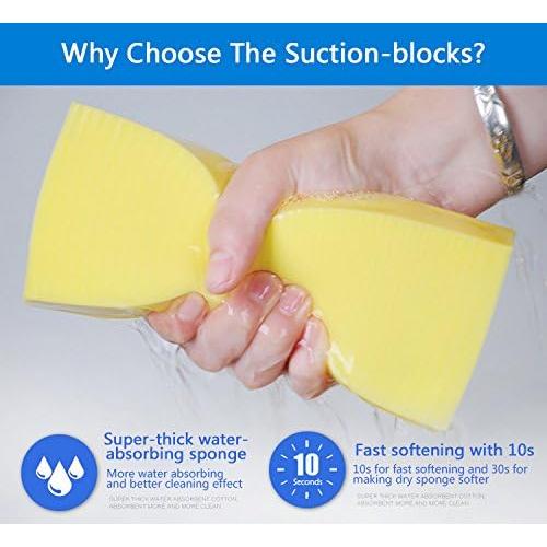 Esponja de Limpieza SAUGWUNDER Azul 17.5x7.5cm Súper Absorbente