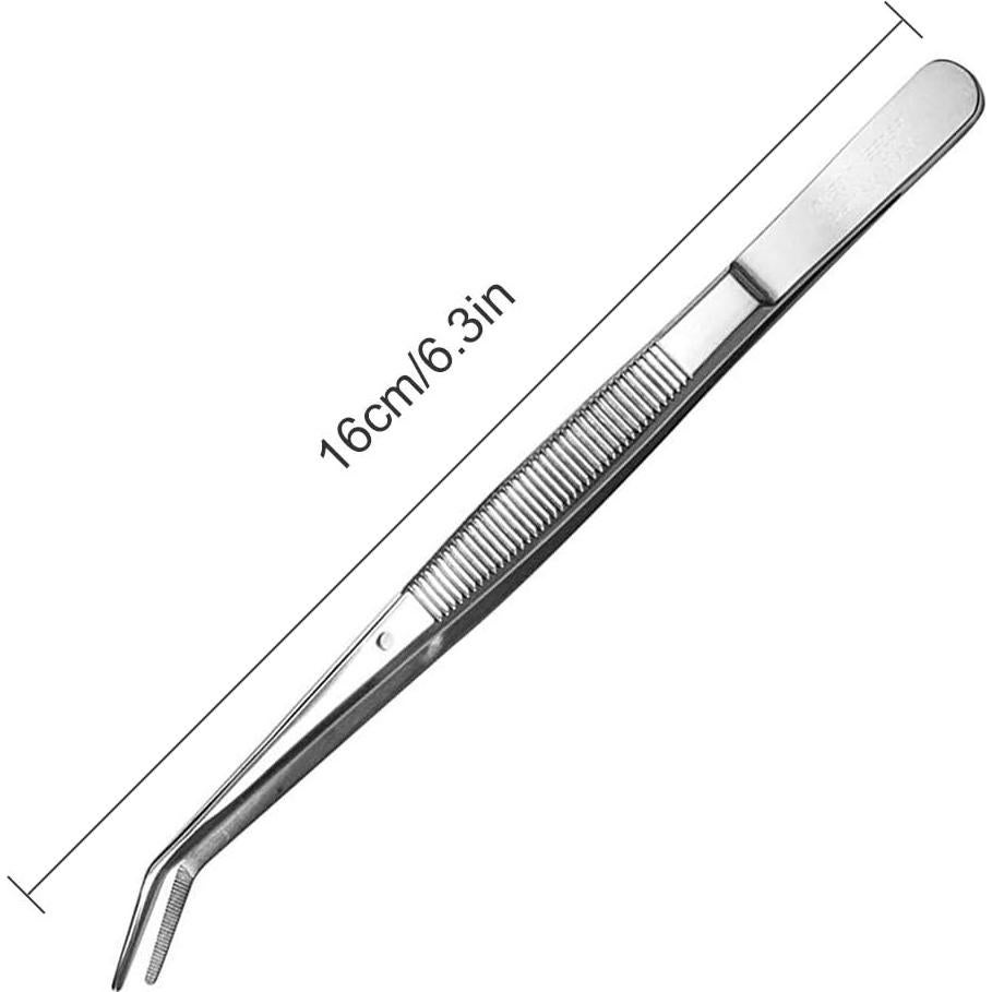 Pinzas Multipropósito Rolybag de Acero Inoxidable Curvadas