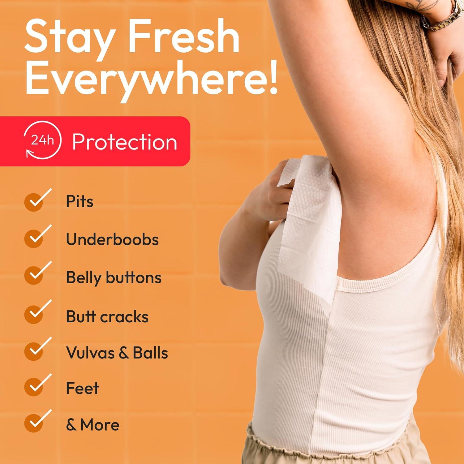 Toallitas Desodorantes Biodegradables FOMIN 15 Unidades Armonía Cítrica