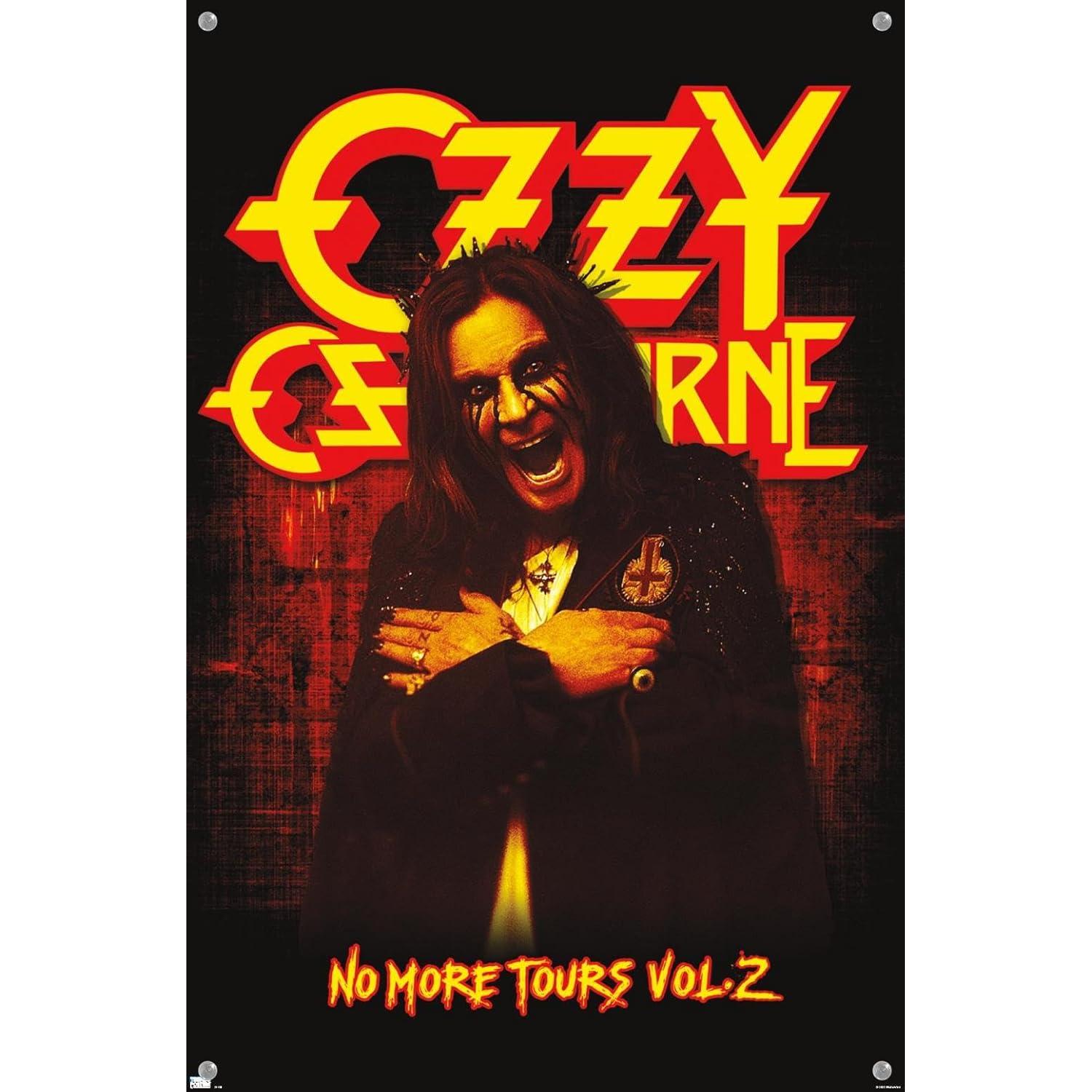 Póster de Pared Ozzy Osbourne - No More Tours 37.4x56.7cm Trends