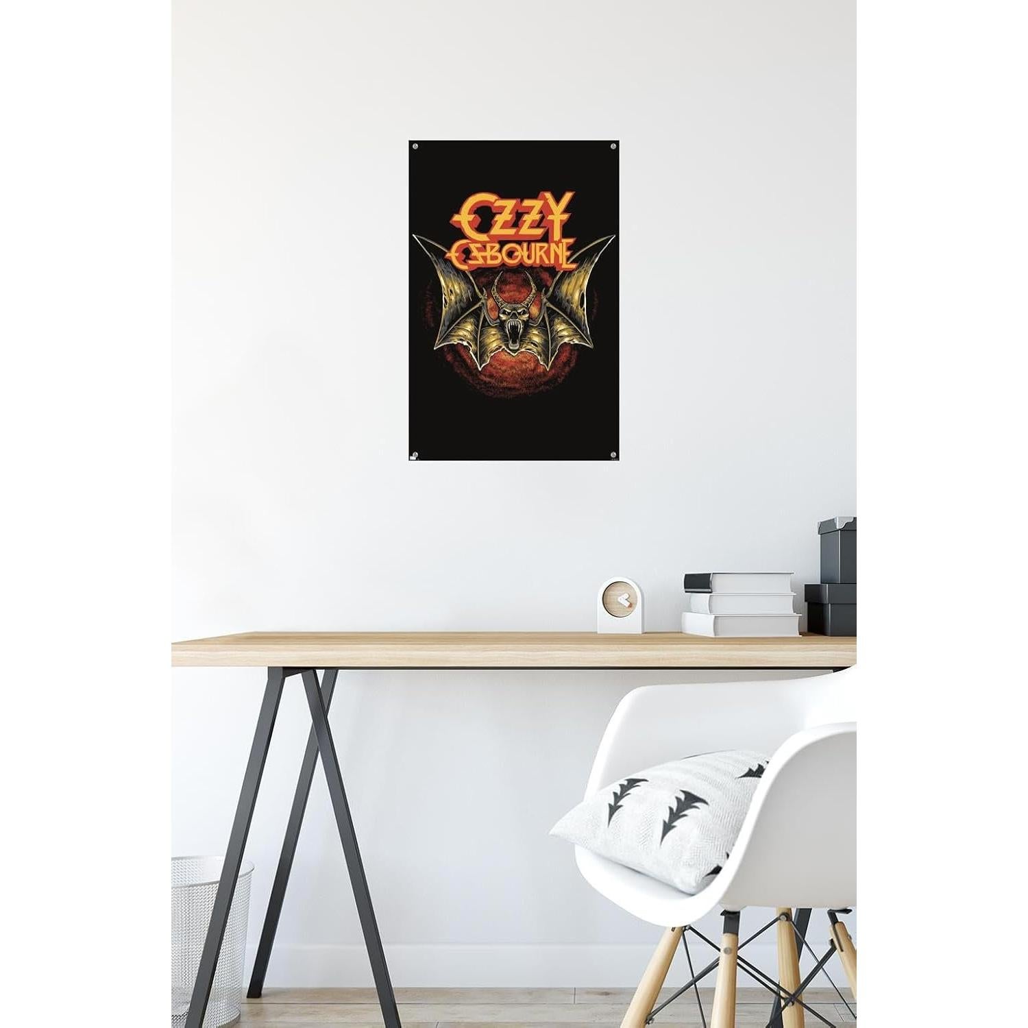 Póster de Pared Ozzy Osbourne - Logo de Murciélago 37.4x56.7cm
