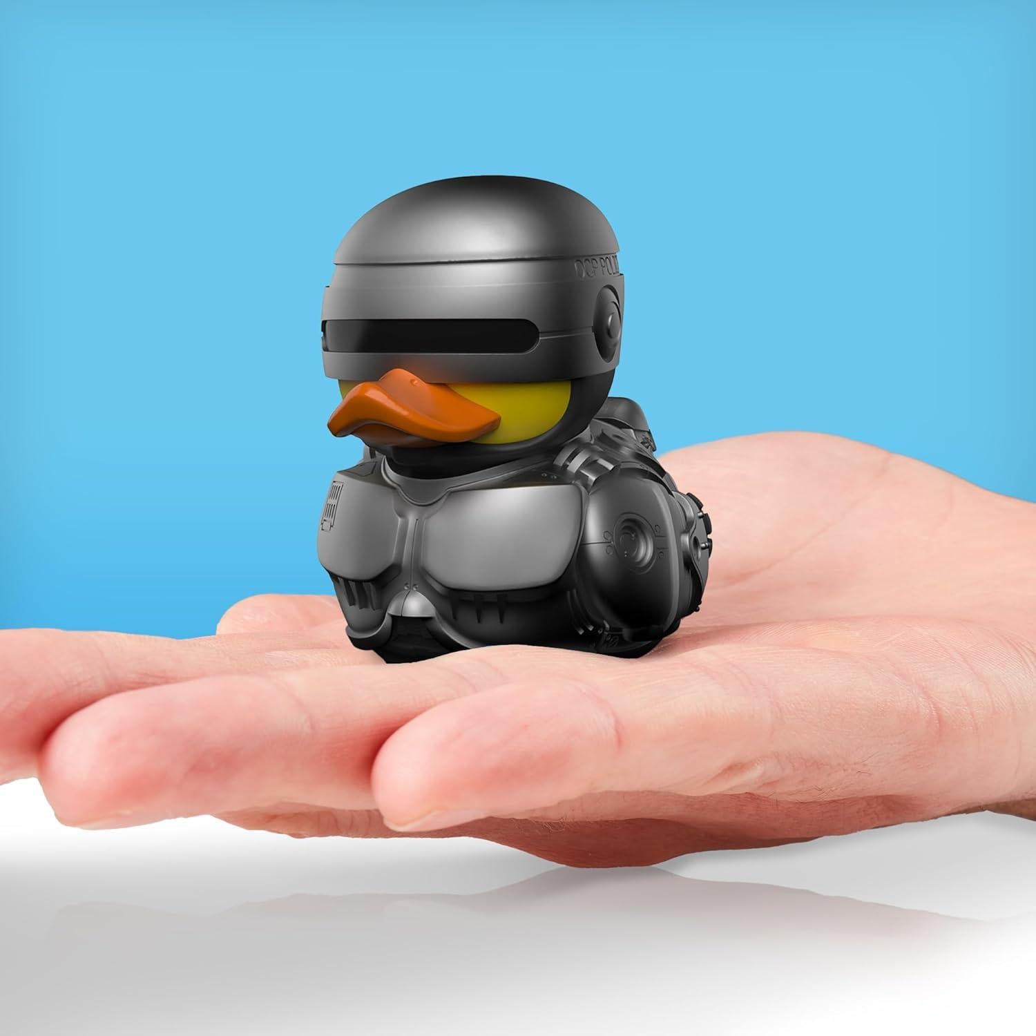 Figura Mini Pato de Goma Cosplay Robocop TUBBZ 5cm