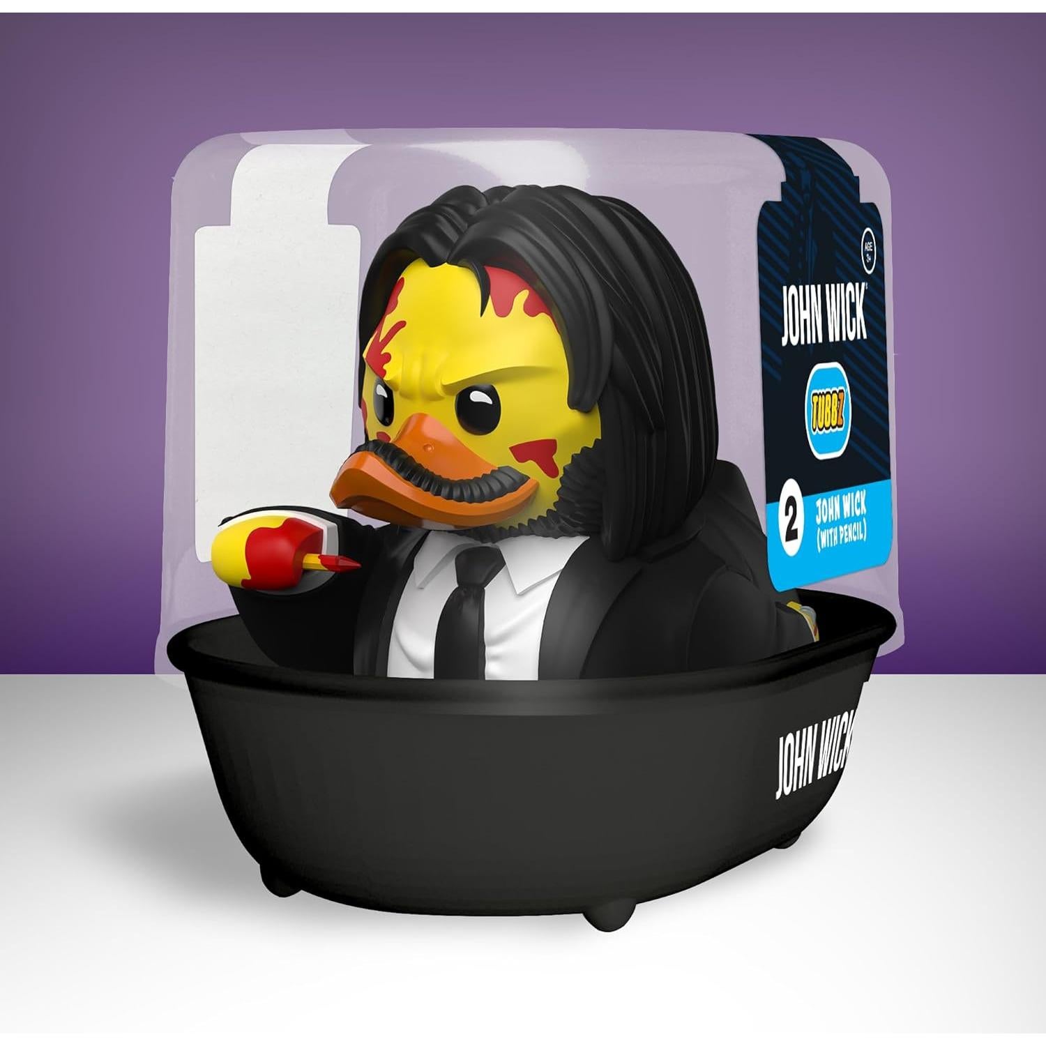 Figura de Pato Cosplay John Wick TUBBZ - Edición Limitada