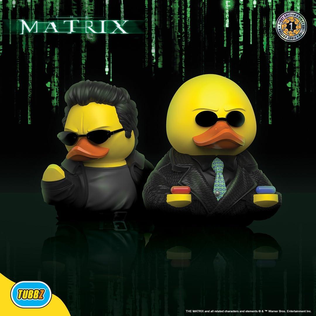 Figura de pato de goma TUBBZ Neo The Matrix 23 cm