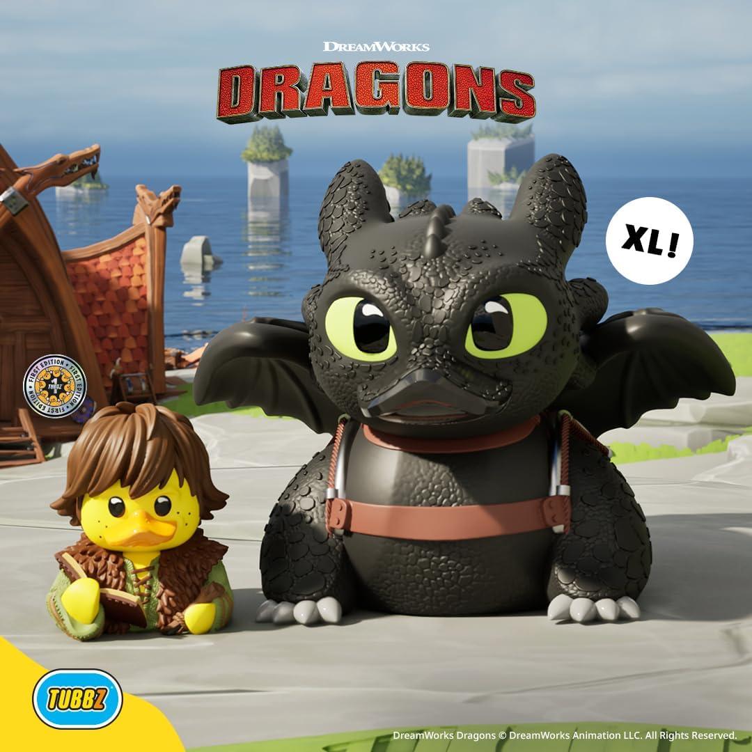 Figura de Pato de Goma Hiccup TUBBZ - Edición Limitada 9 cm