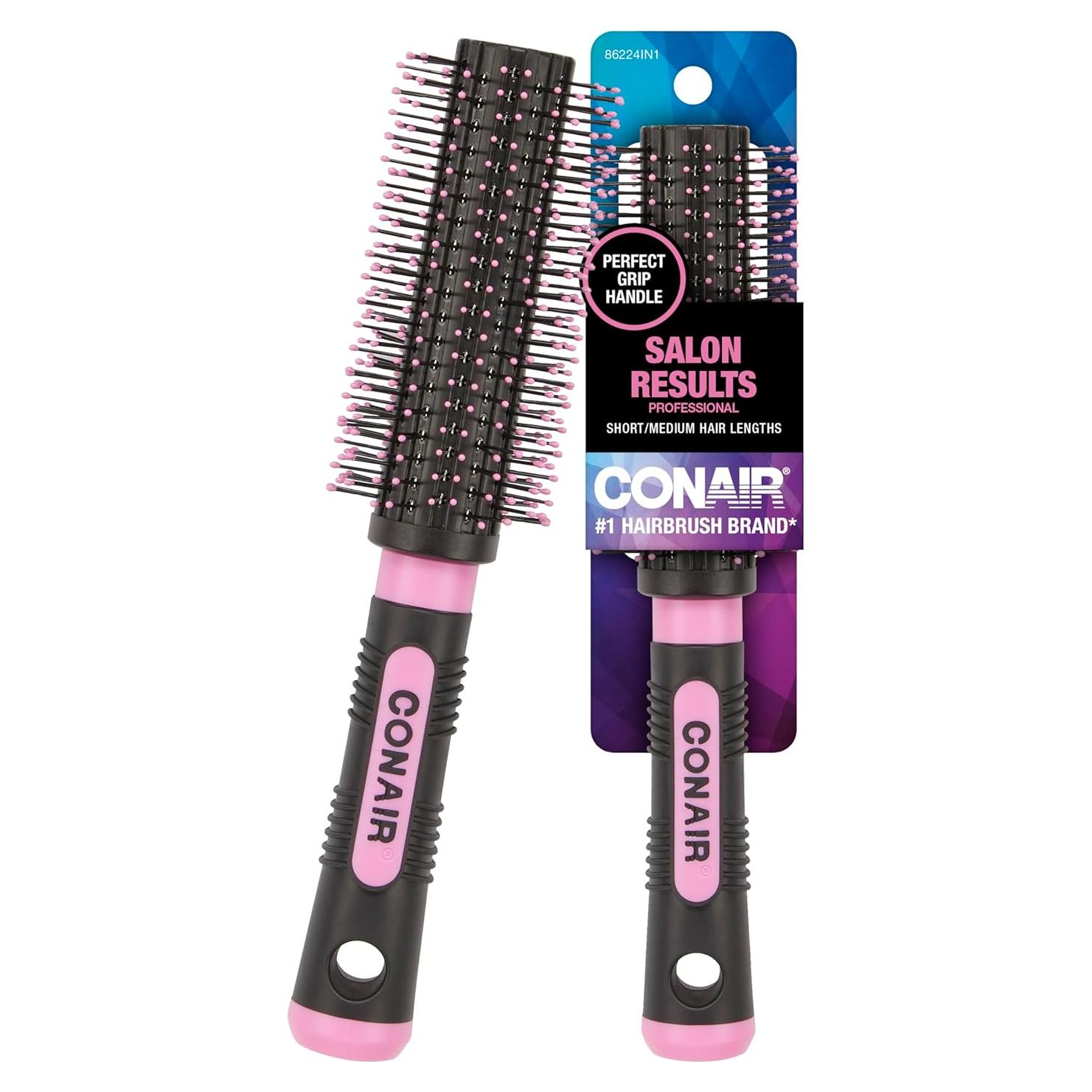 Cepillo Redondo Conair Salon Results - Cerdas de Nylon 25.7cm