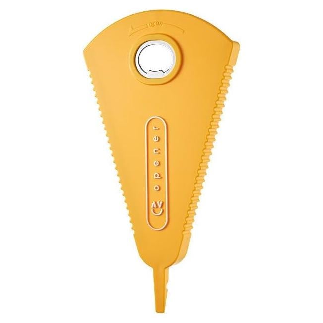 Abrebotellas Multifuncional 5 en 1 OURJIA Naranja 21.5cm