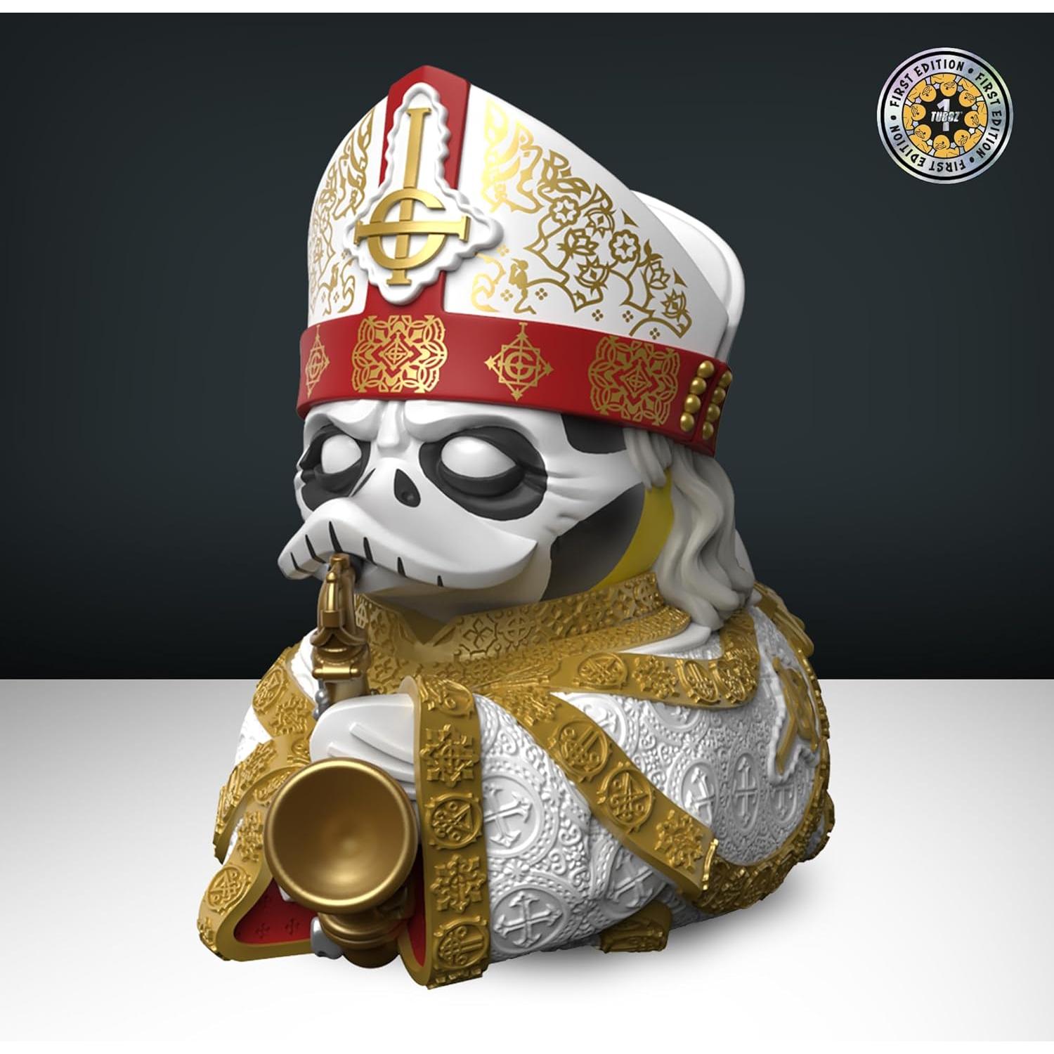 Figura de Pato de Goma TUBBZ Papa Nihil Ghost - Edición Limitada