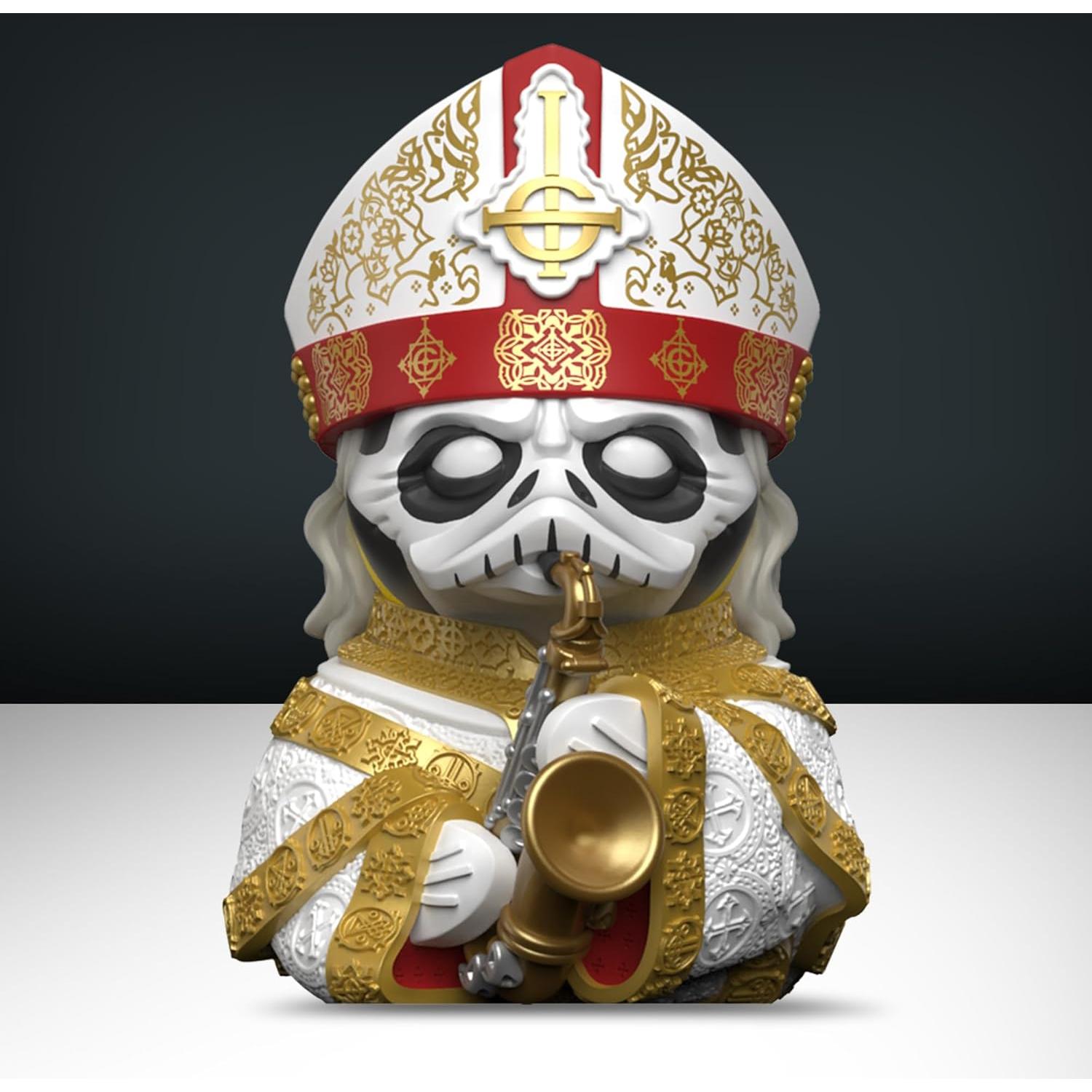 Figura de Pato de Goma TUBBZ Papa Nihil Ghost - Edición Limitada