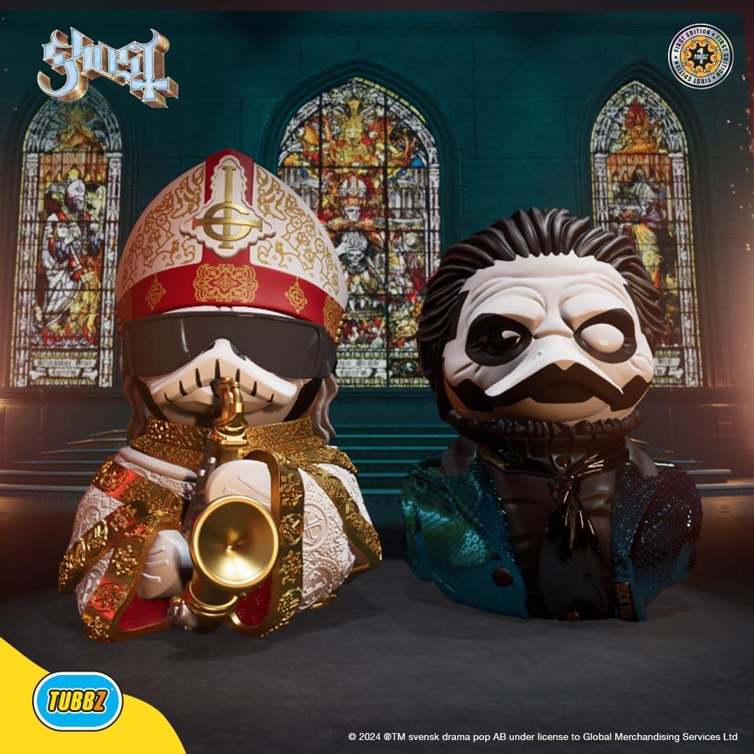 Figura de Pato de Goma TUBBZ Papa Nihil Ghost - Edición Limitada