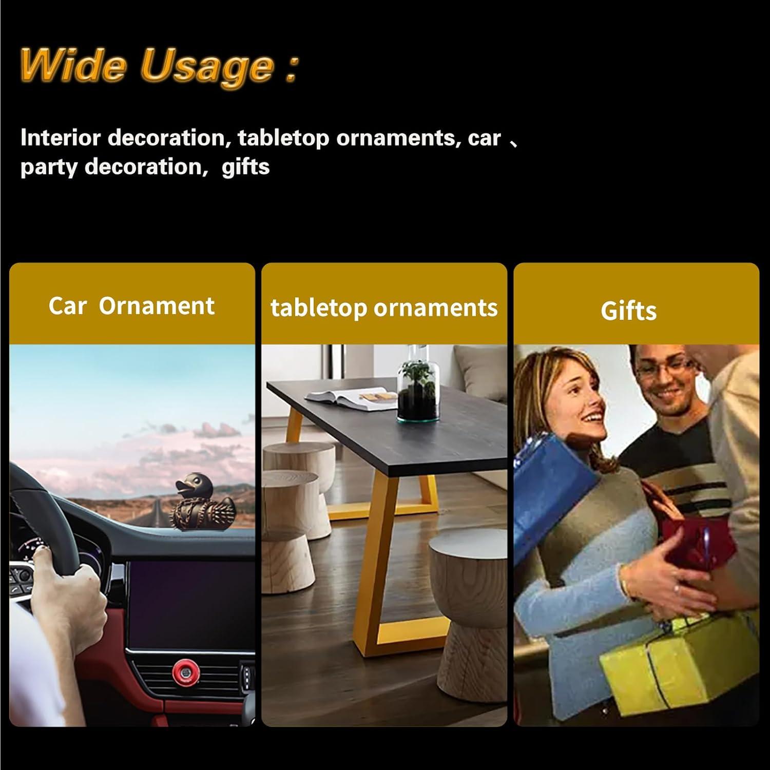 Figura de Pato Satánico de Resina Edenfaux - 7.49x10.01cm