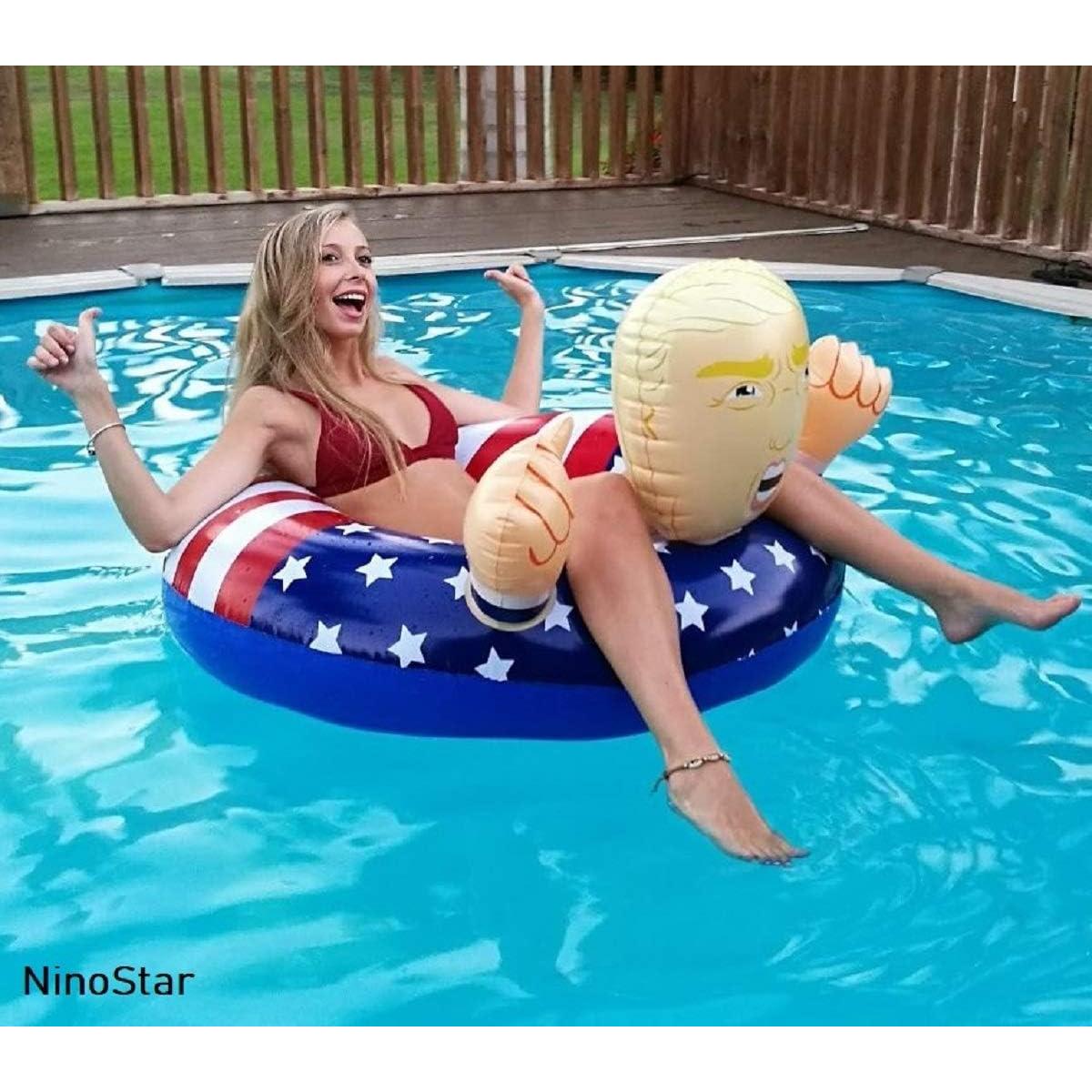 Flotador Inflable Grande NINOSTAR Patriota EE. UU. 106.68 cm