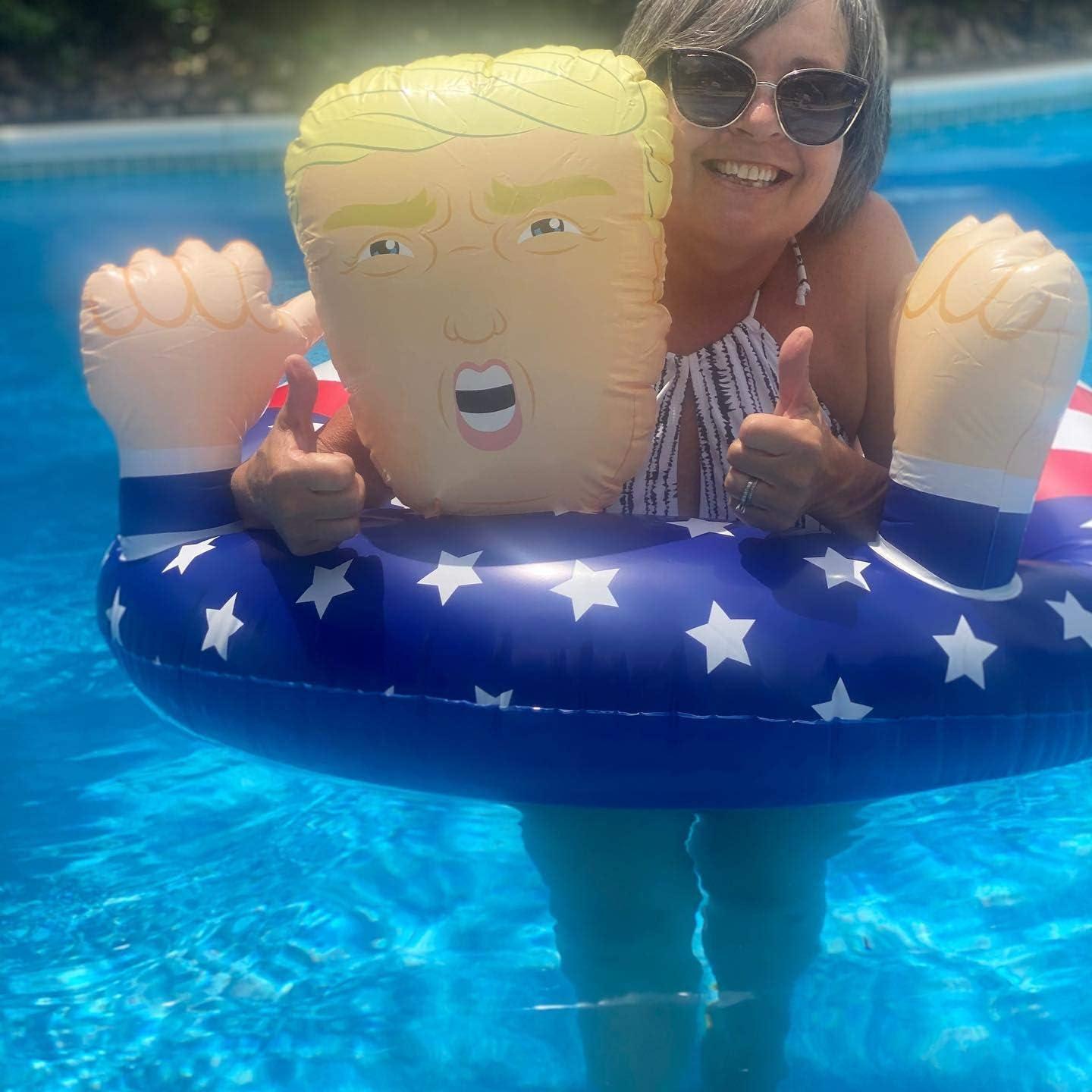 Flotador Inflable Grande NINOSTAR Patriota EE. UU. 106.68 cm