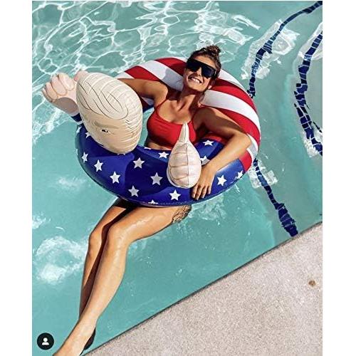 Flotador Inflable Grande NINOSTAR Patriota EE. UU. 106.68 cm