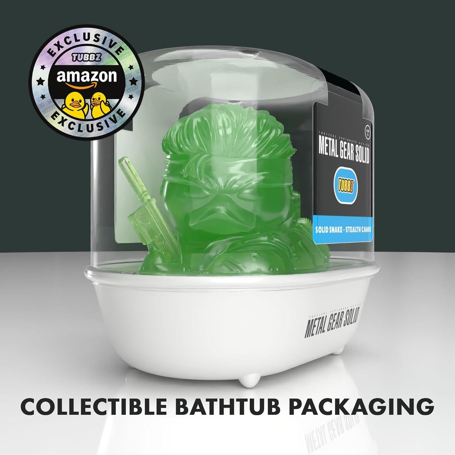 Figura de Pato TUBBZ Metal Gear Solid Camuflaje 9 cm