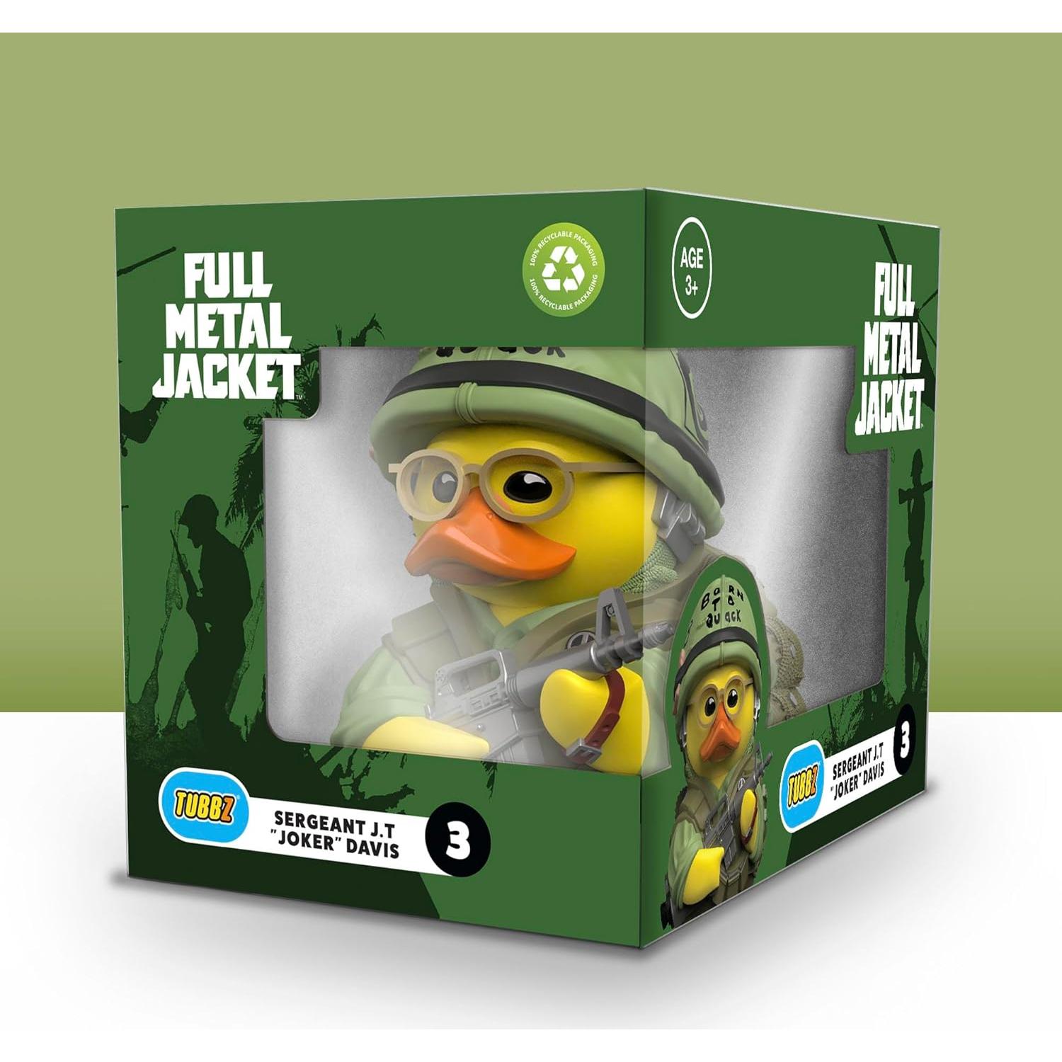 Figura de Pato TUBBZ Kubrick La Chaqueta Metálica SGT J.T. Davis