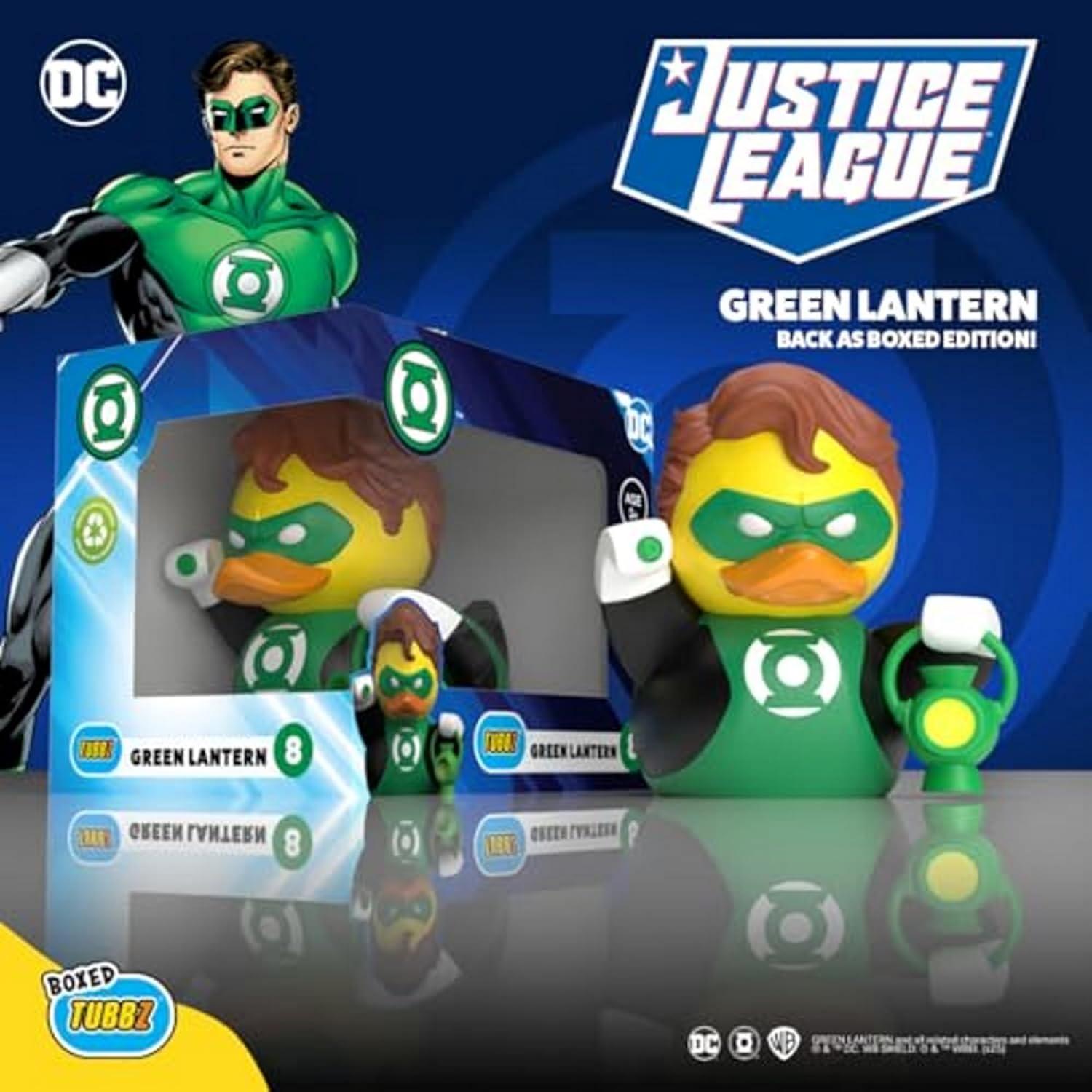 Figura de Pato Cosplay Linterna Verde TUBBZ - DC Comics 9 cm