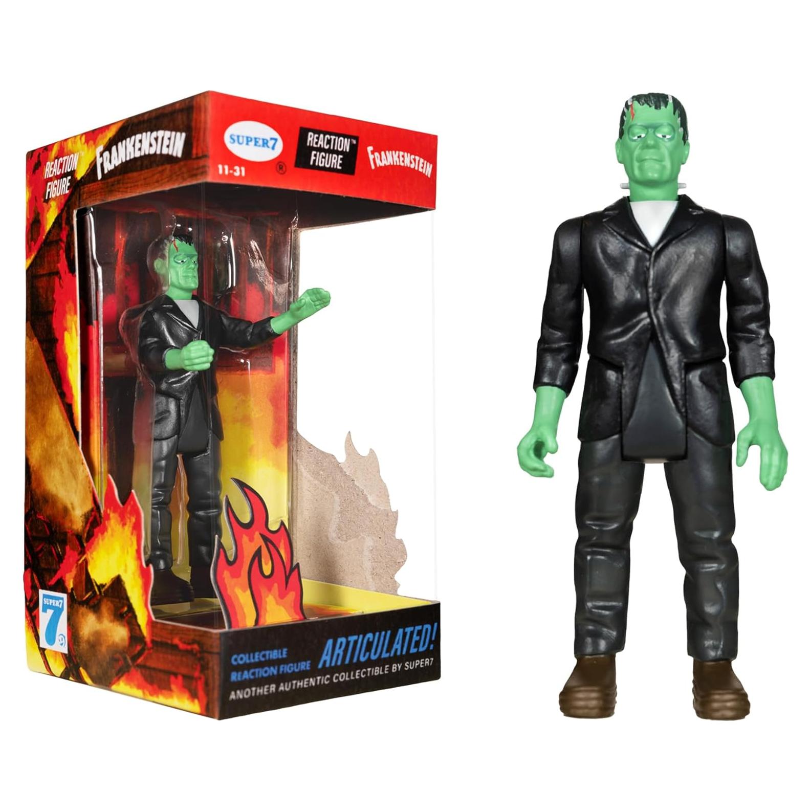 Figura de Acción Super7 Monstruos Universales Frankenstein 9.53 cm