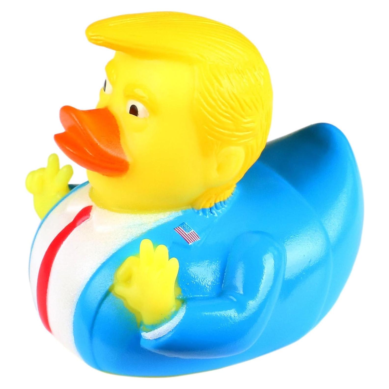 Juguete de baño pato de goma CSXYZWK 10x8.5 cm ecológico