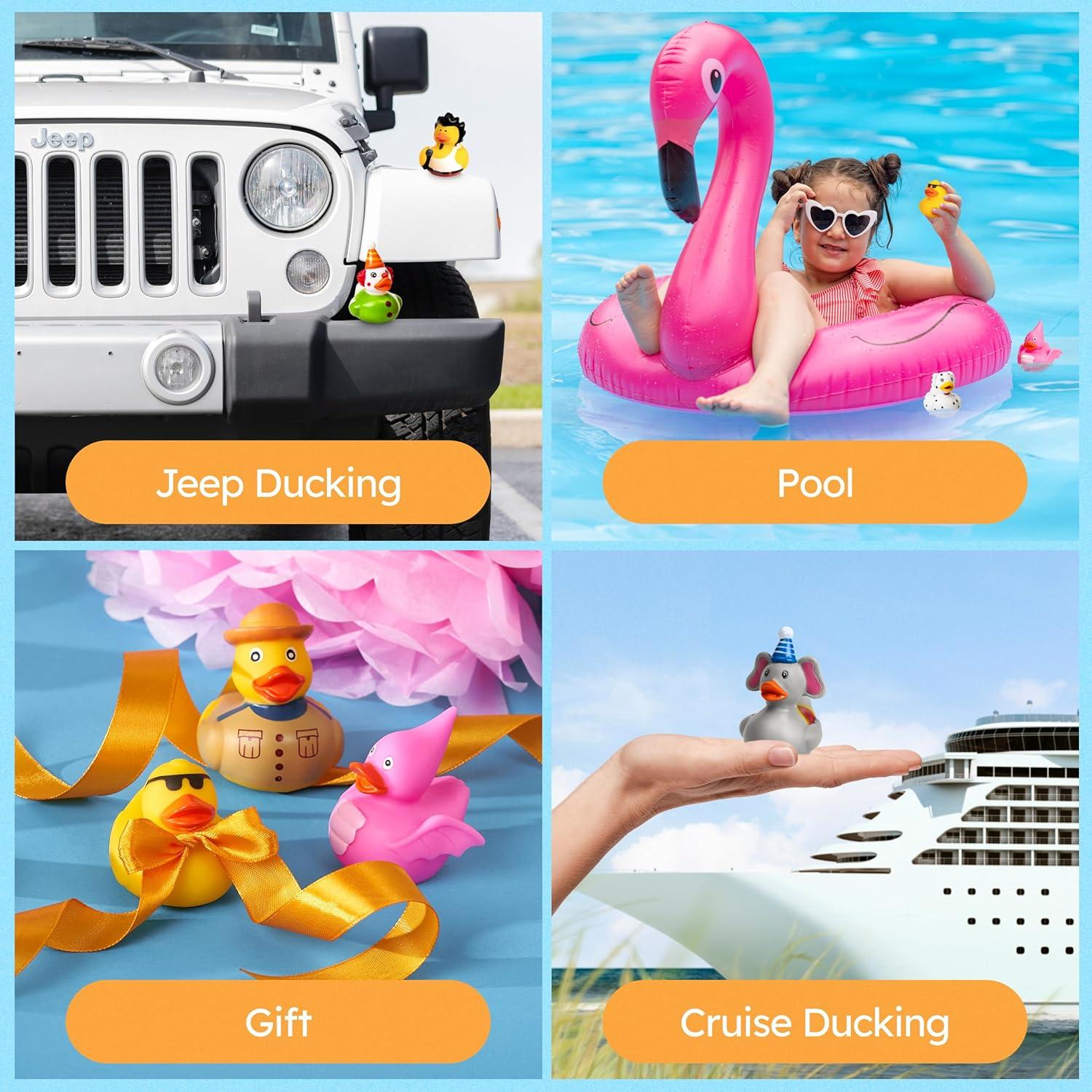 Patitos de Goma - Patitos Felices - Paquete de 25 Piezas