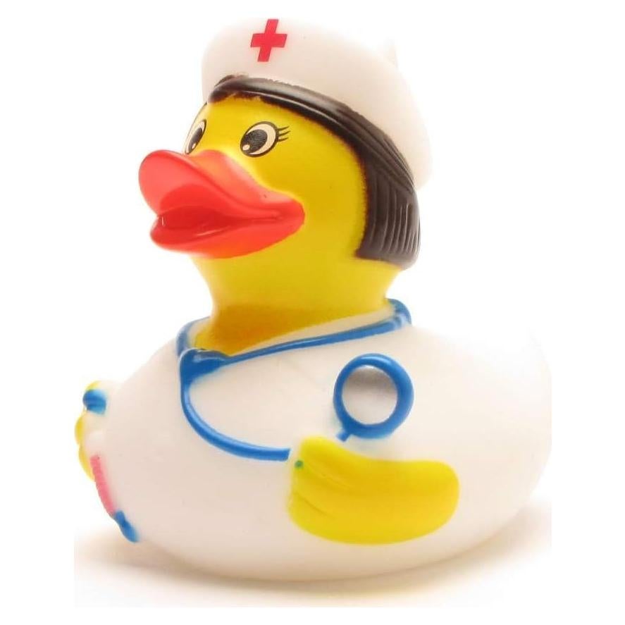 Pato de Goma Enfermera Duckshop 7.49cm Coleccionable