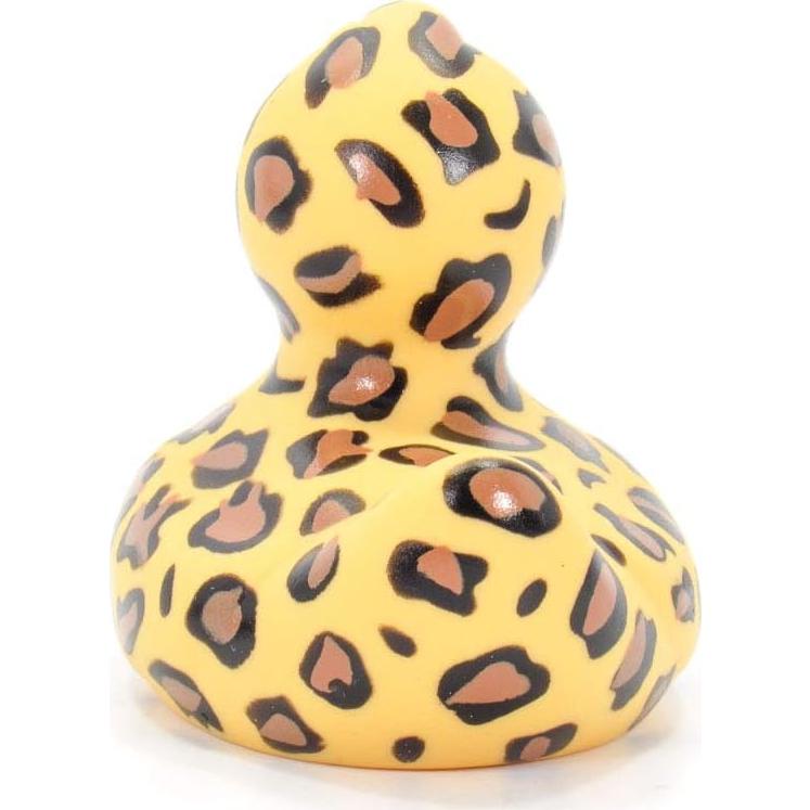 Pato de goma Leopardo Bud Duck - Mini 5.72x4.45 cm