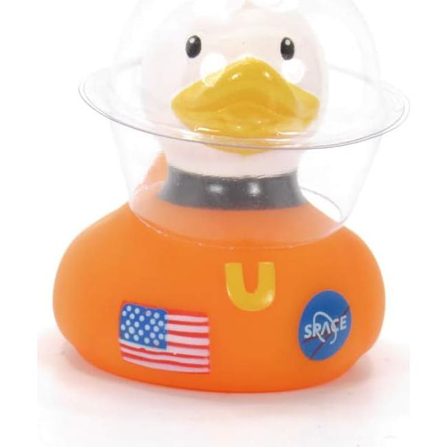 Patito de goma mini Bud Duck del espacio 10.99x8.99 cm