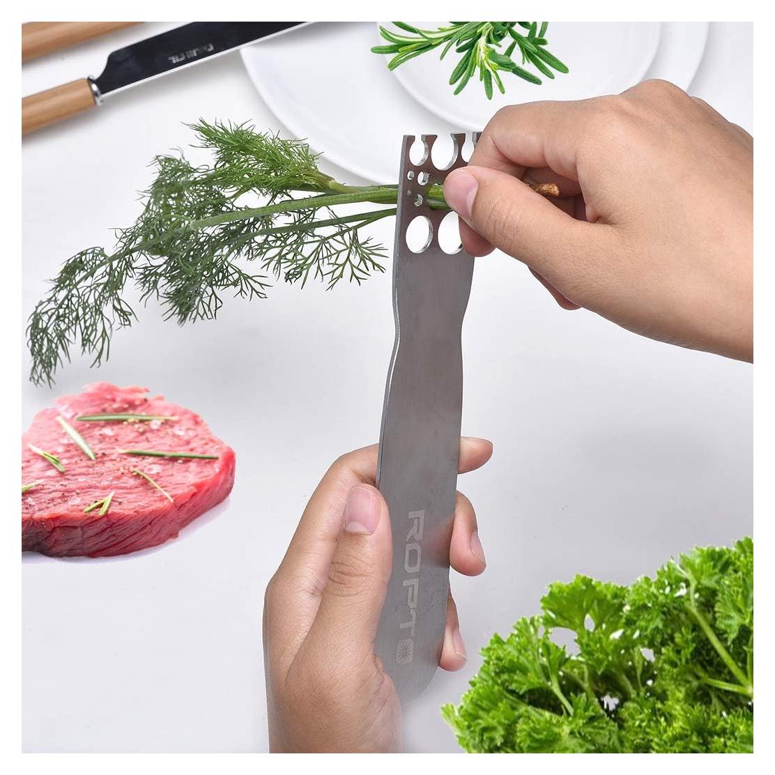 Despojador de Hierbas Acero Inoxidable Ropto 108g 17cm