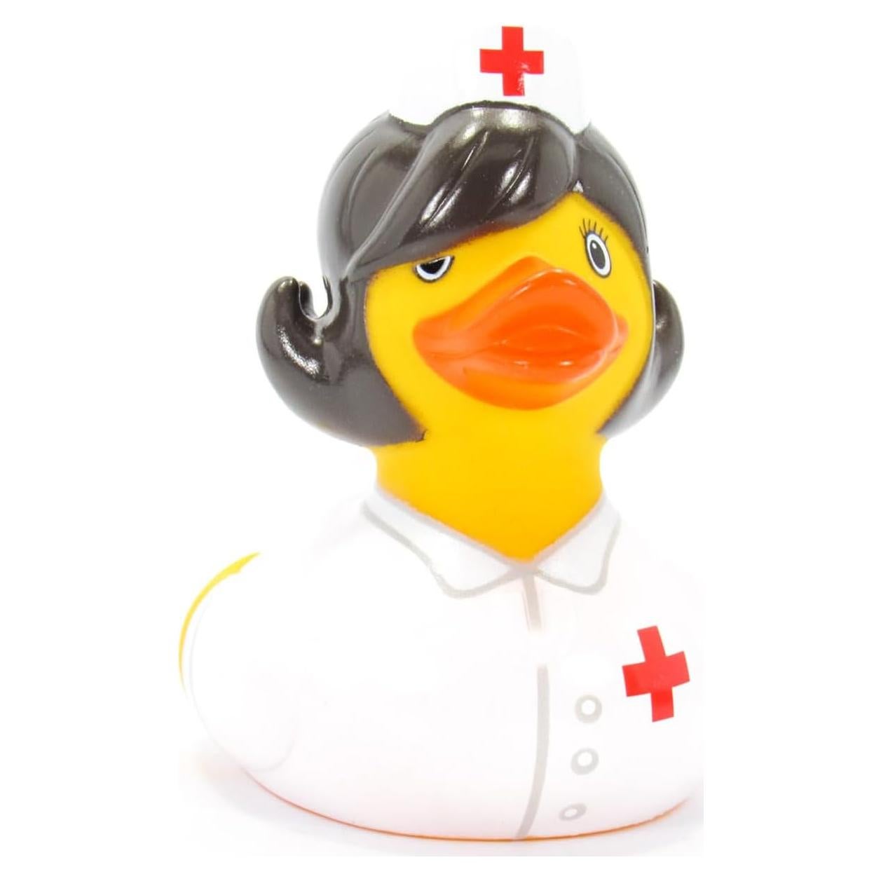 Juguete de baño pato de goma Bud Ducks 10 cm coleccionable