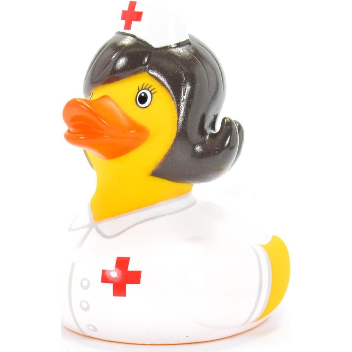 Juguete de baño pato de goma Bud Ducks 10 cm coleccionable