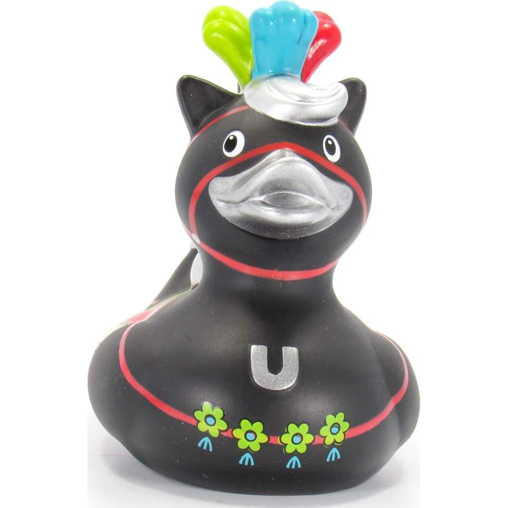 Caballo de Carrusel Bud Ducks - Pato de Goma Coleccionable 10.2 cm