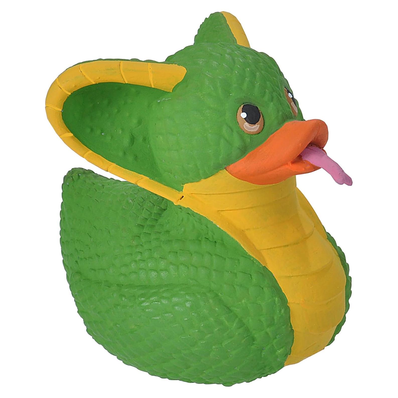 Pato de goma cobra Wild Republic 10 cm - Juguete de baño