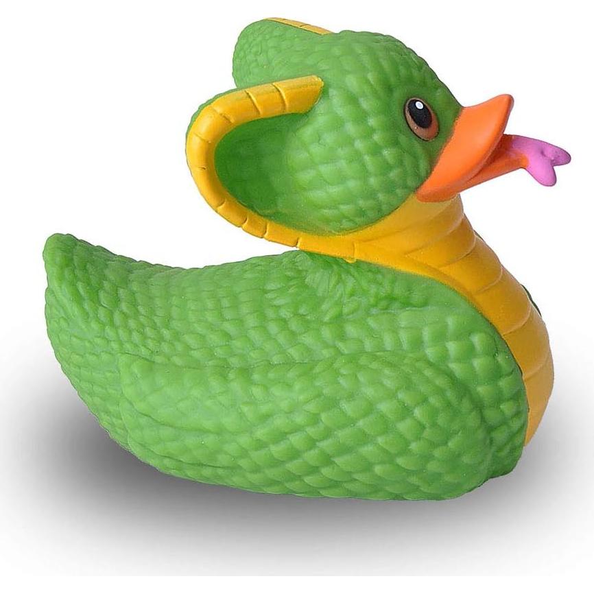 Pato de goma cobra Wild Republic 10 cm - Juguete de baño