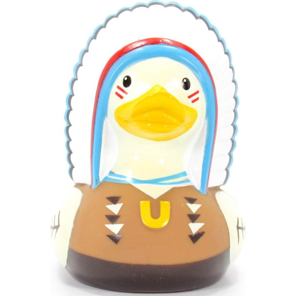 Juguete de Baño de Goma Indio Bud Duck - 10.16 cm