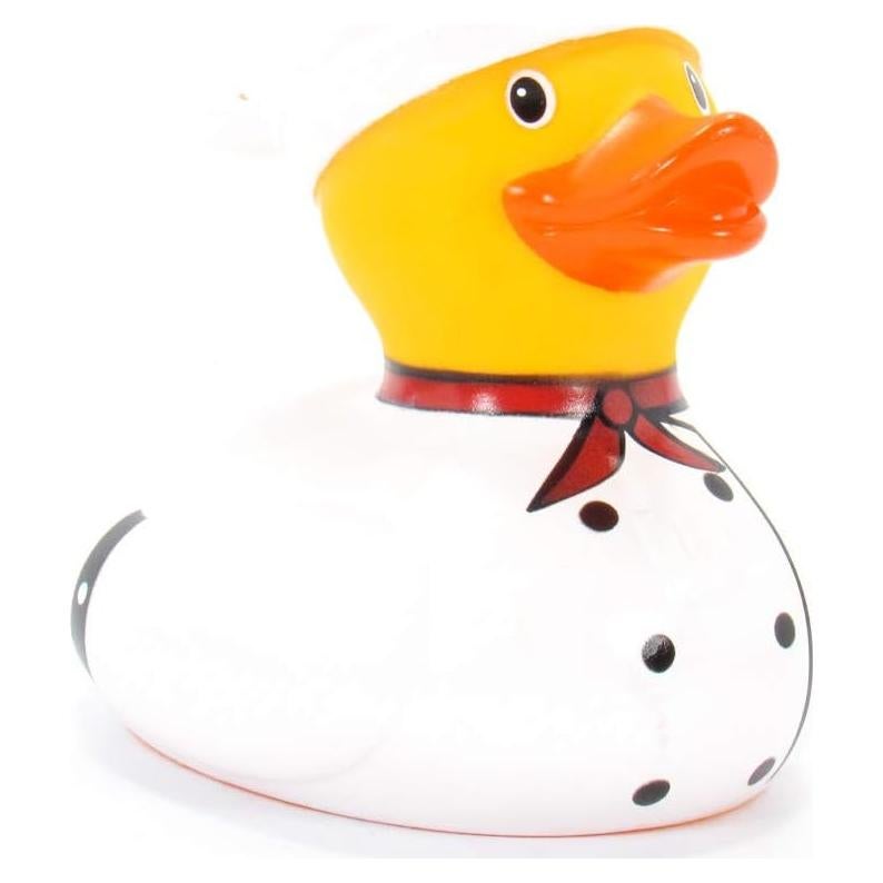 Juguete de baño pato chef Bud Ducks - Coleccionable 10 cm