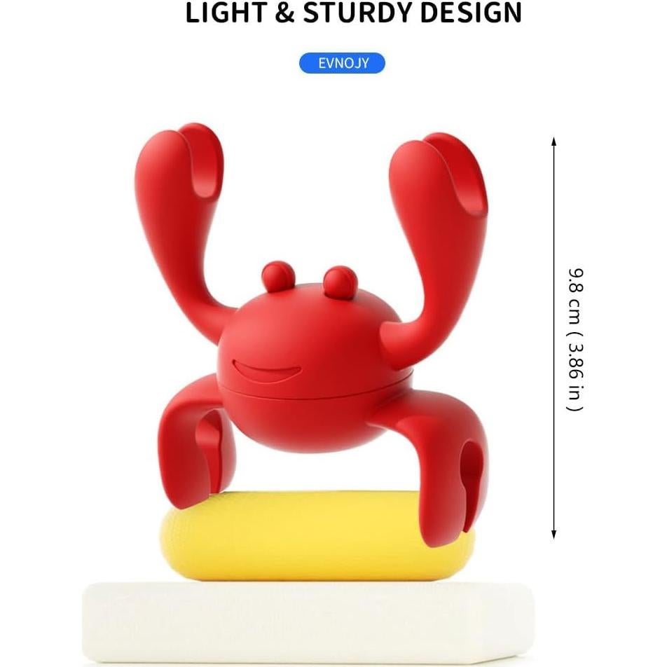 Soporte de Cuchara de Silicona Evnojy Rojo Antideslizante