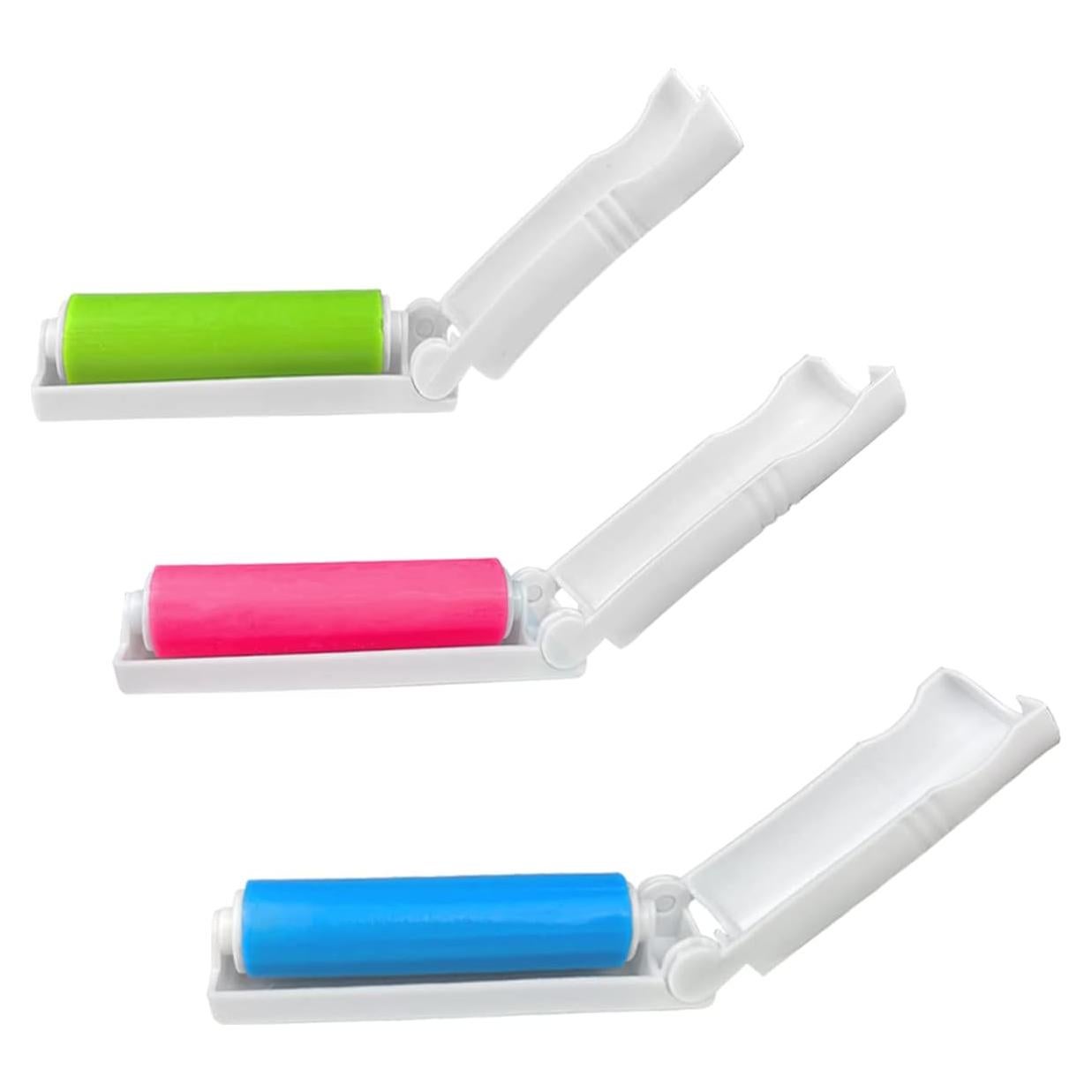 Paquete de 3 Rodillos Quitapelusas Reutilizables Quaocens