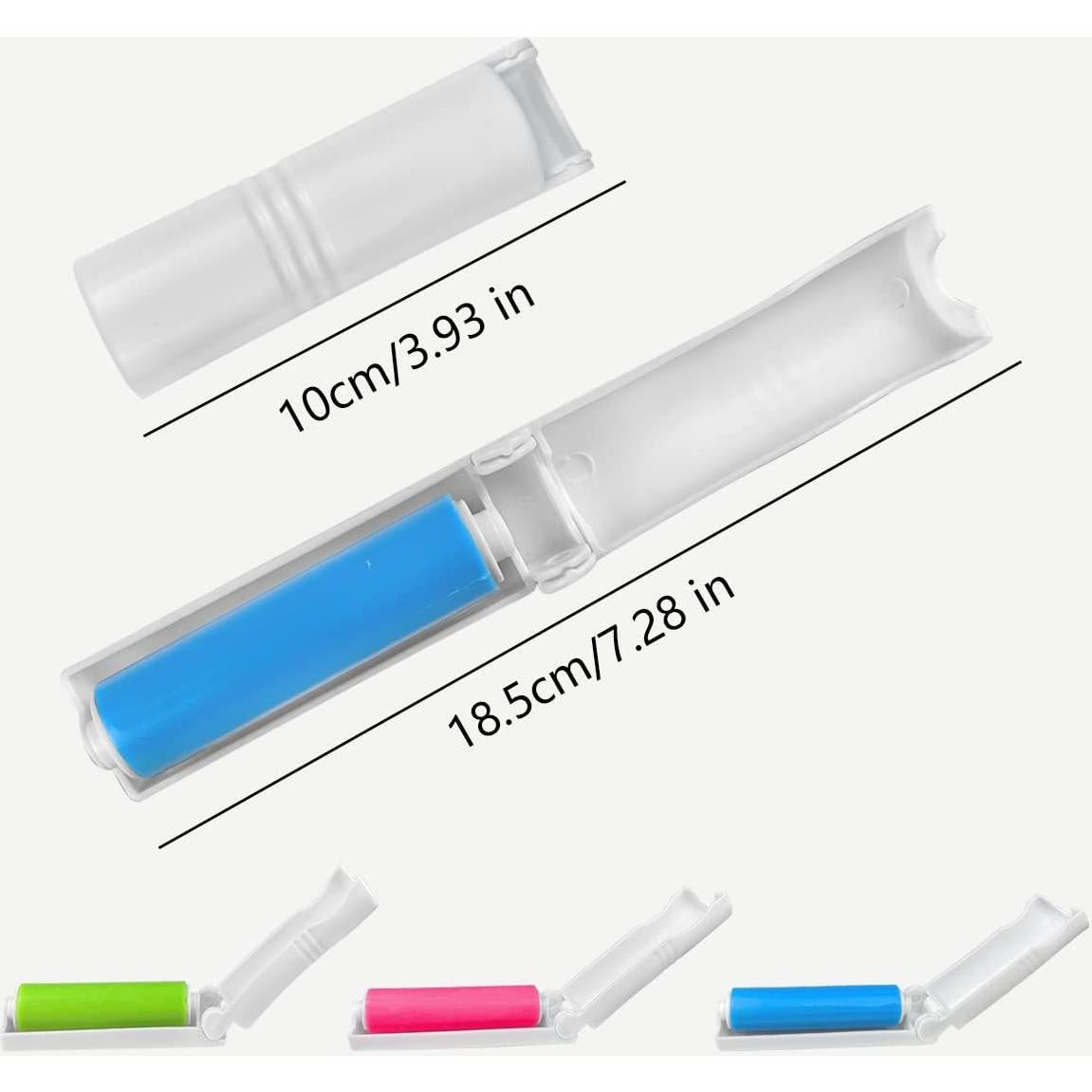 Paquete de 3 Rodillos Quitapelusas Reutilizables Quaocens